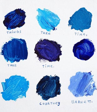 Courtney Barnett - Things Take Time, Take Time ("ALL EYES ON THE PAVEMENT BLUE") - Vinyl LP (NEW)