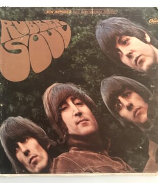 Beatles - Vintage Rubber Soul Sleeve (NO RECORD) - Art (USED - VG)
