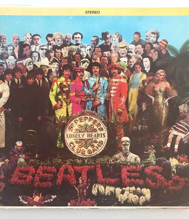 Beatles - Vintage Sgt. Pepper’s Sleeve with Cut Outs (NO RECORD) - Art (USED - G)
