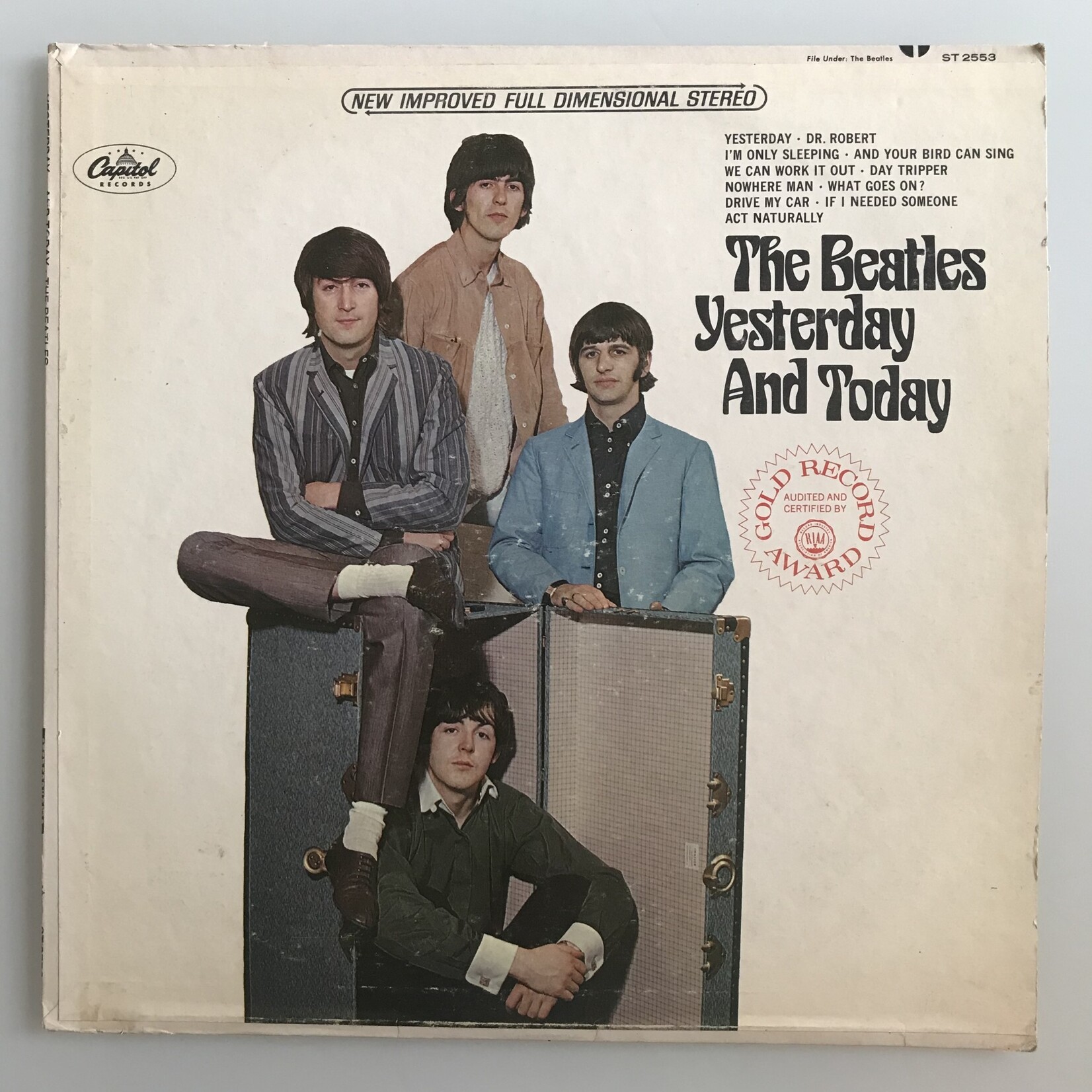 Beatles - Vintage Yesterday And Today Sleeve (NO RECORD) - Art (USED - VG)