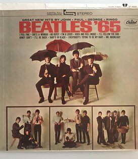 Beatles - Vintage Beatles ‘65 Sleeve (NO RECORD) - Art (USED - VG)