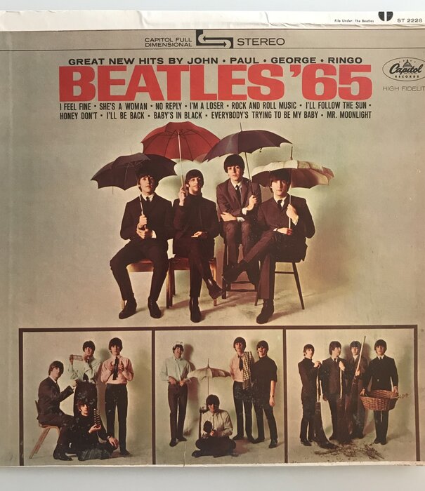 Beatles - Vintage Beatles ‘65 Sleeve (NO RECORD) - Art (USED - VG)