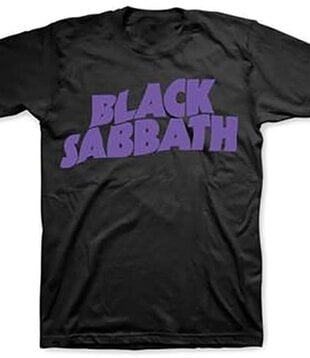 LARGE - Black Sabbath - Master Of Reality Logo - T-shirt (NEW )