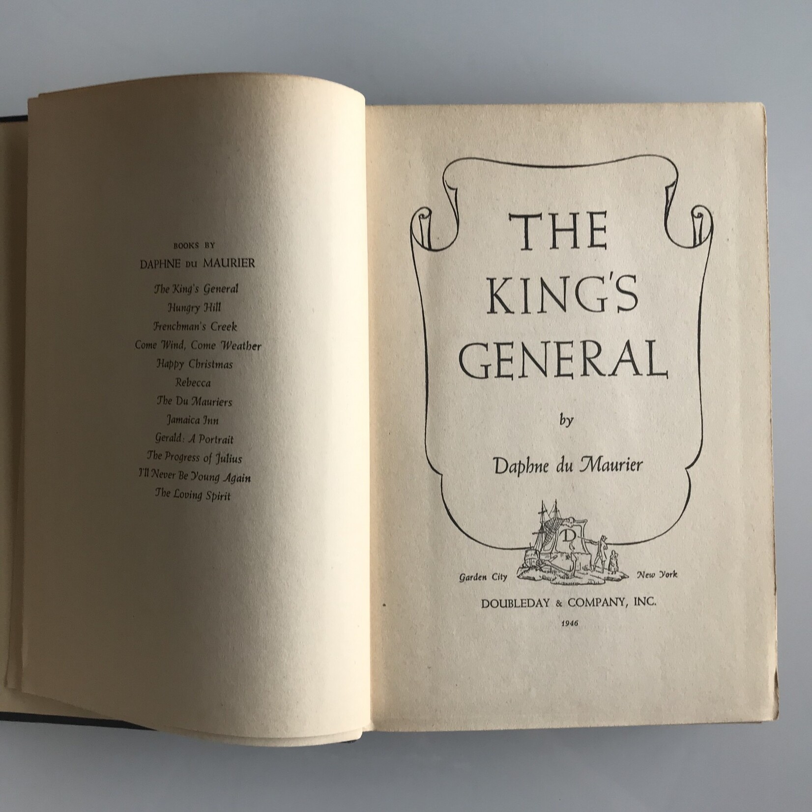 Daphne du Maurier - The King’s General - Hardback (USED - G)