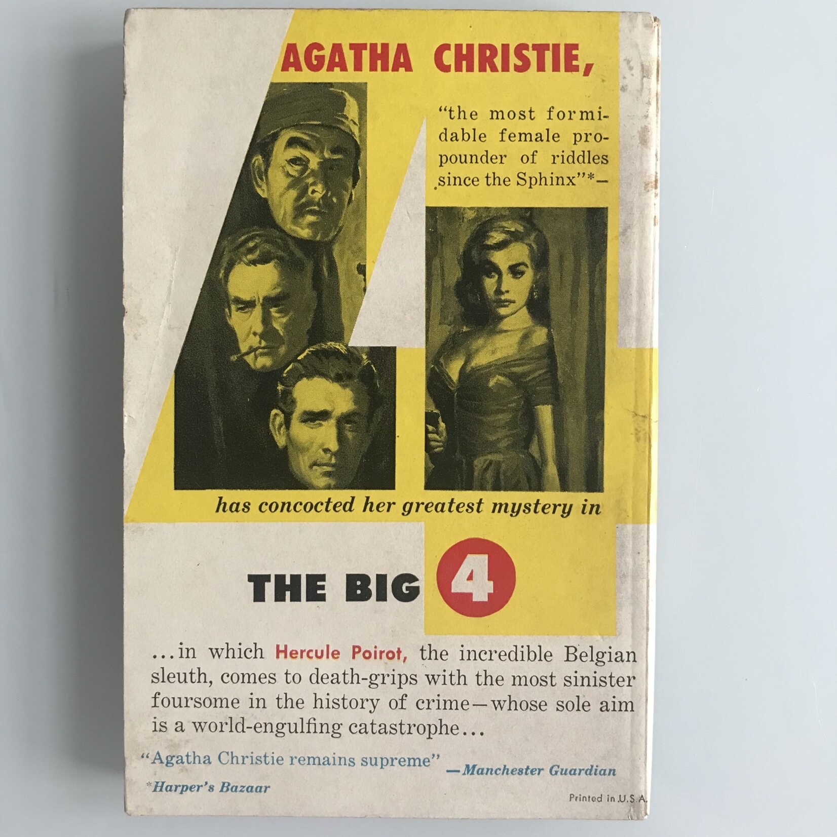 Agatha Christie - The Big Four (Avon Pulp Edition) - Paperback (USED - G)