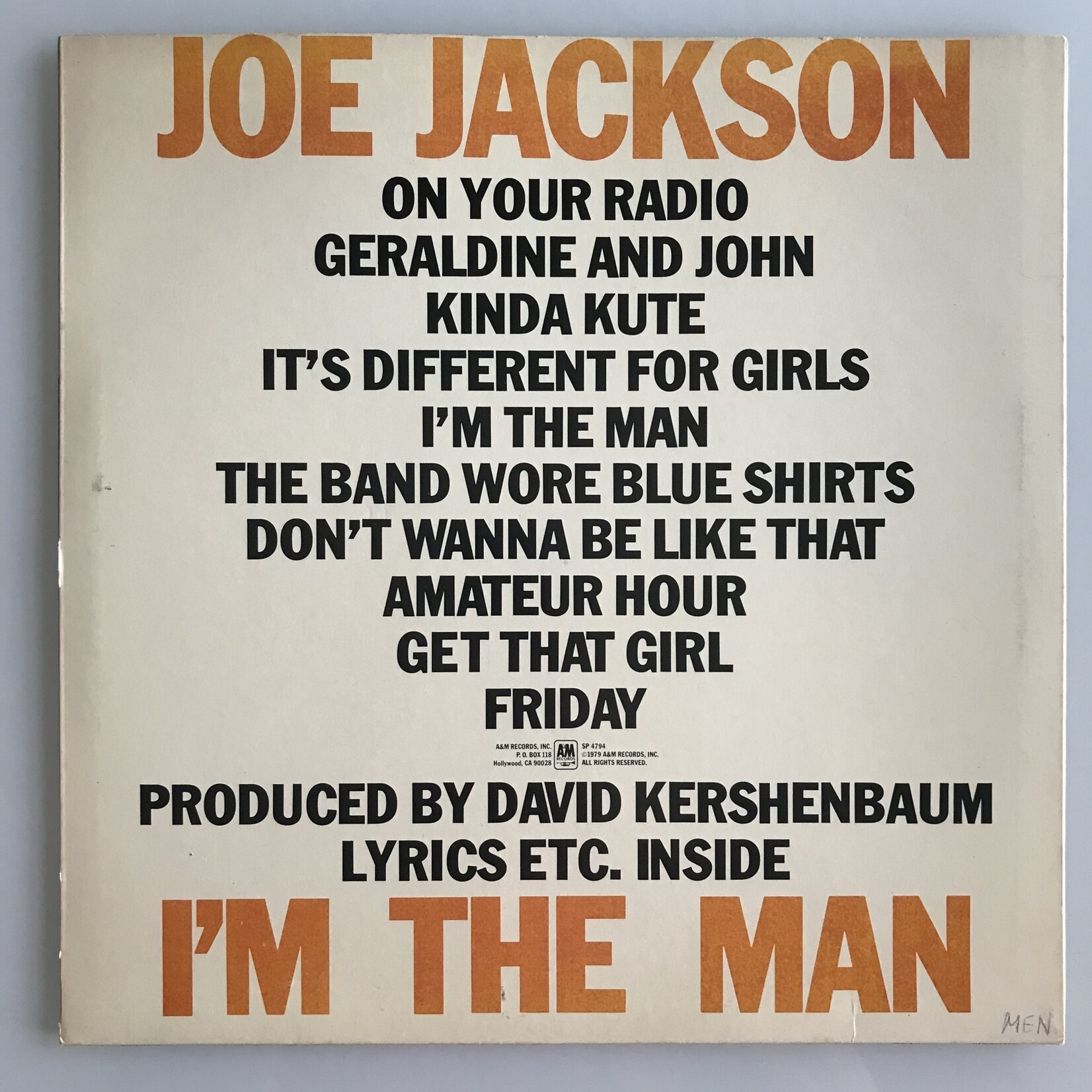 Joe Jackson - I’m The Man - Vinyl LP (USED)
