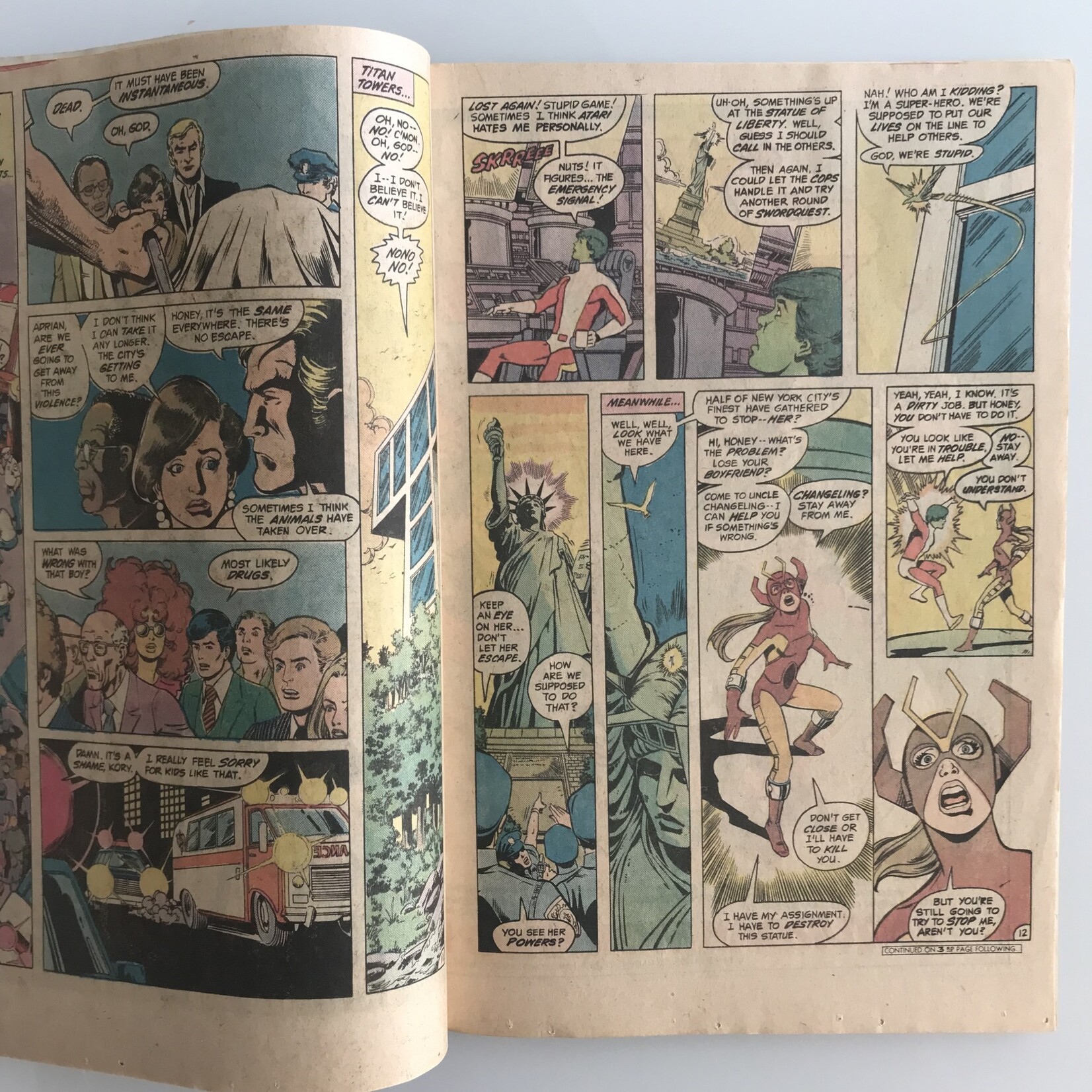 New Teen Titans - Vol. 1 #26 December 1982 - Comic Book