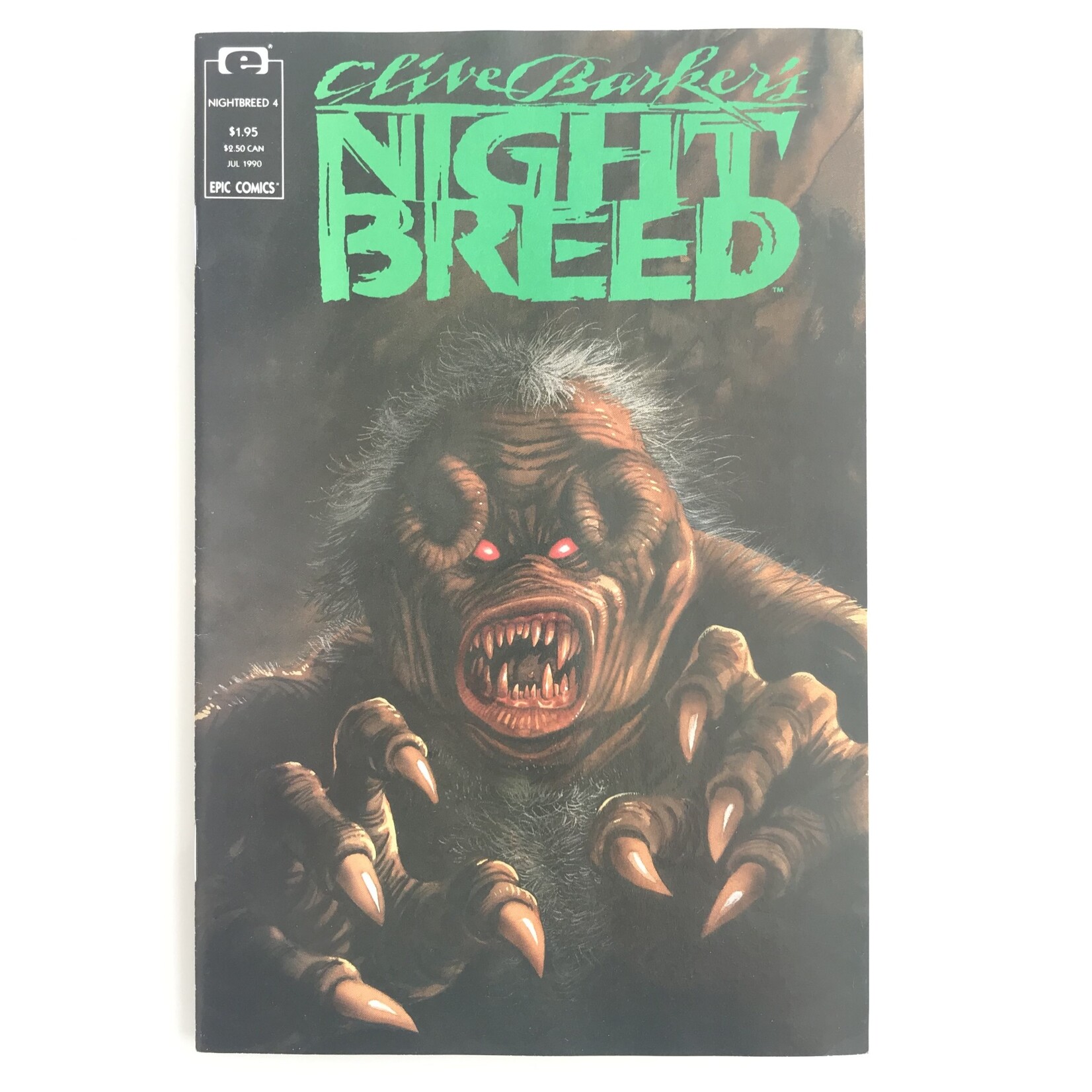 Clive Barker’s Night Breed - Vol. 1 #04 July 1990 - Comic Book