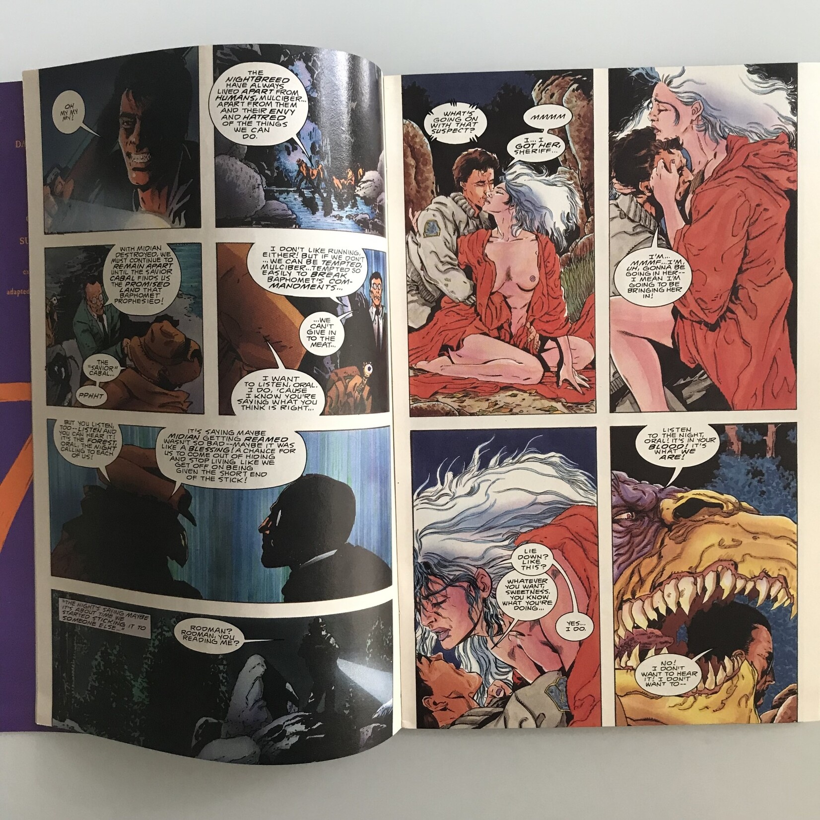 Clive Barker’s Night Breed - Vol. 1 #05 September 1990 - Comic Book