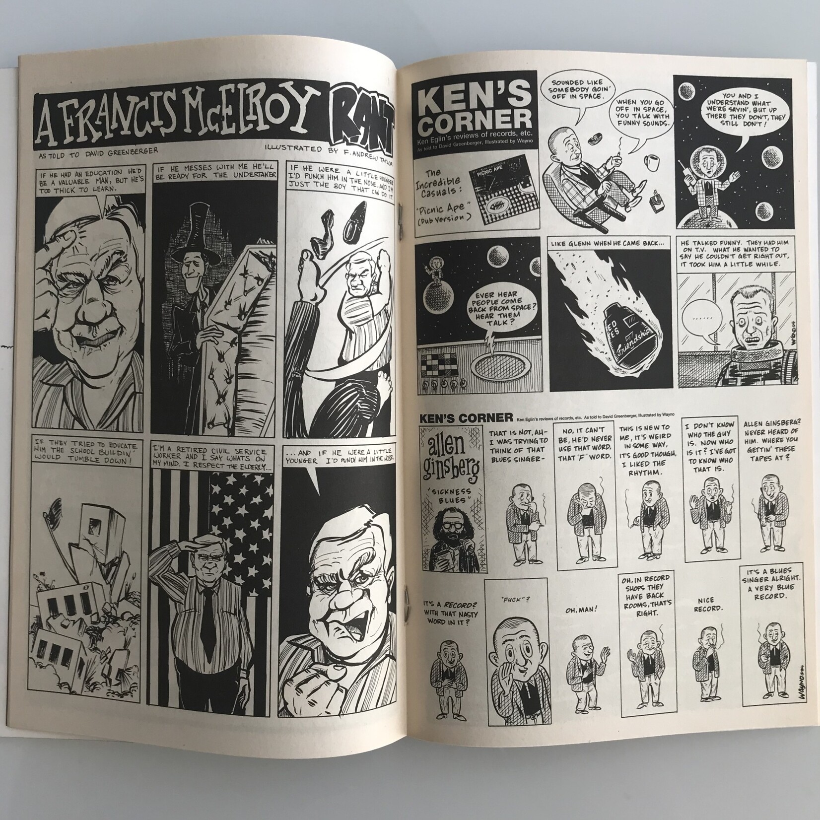 Duplex Planet Illustrated - Vol. 1 #09 July 1994 - Comic Book