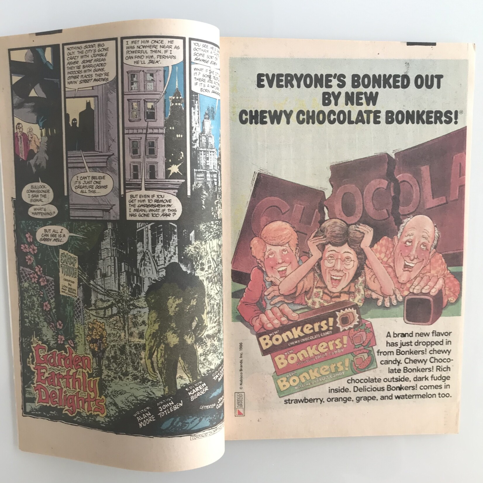 Swamp Thing - Vol. 2 #53 October 1986 - Comic Book