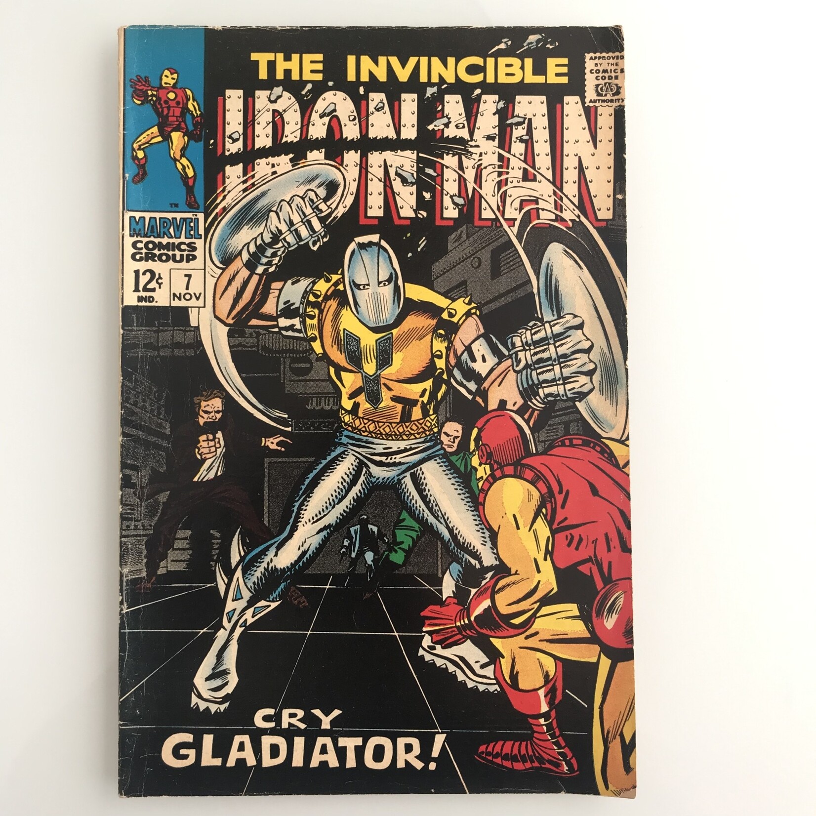 Iron Man - Vol. 1 #07 November 1968 - Comic Book
