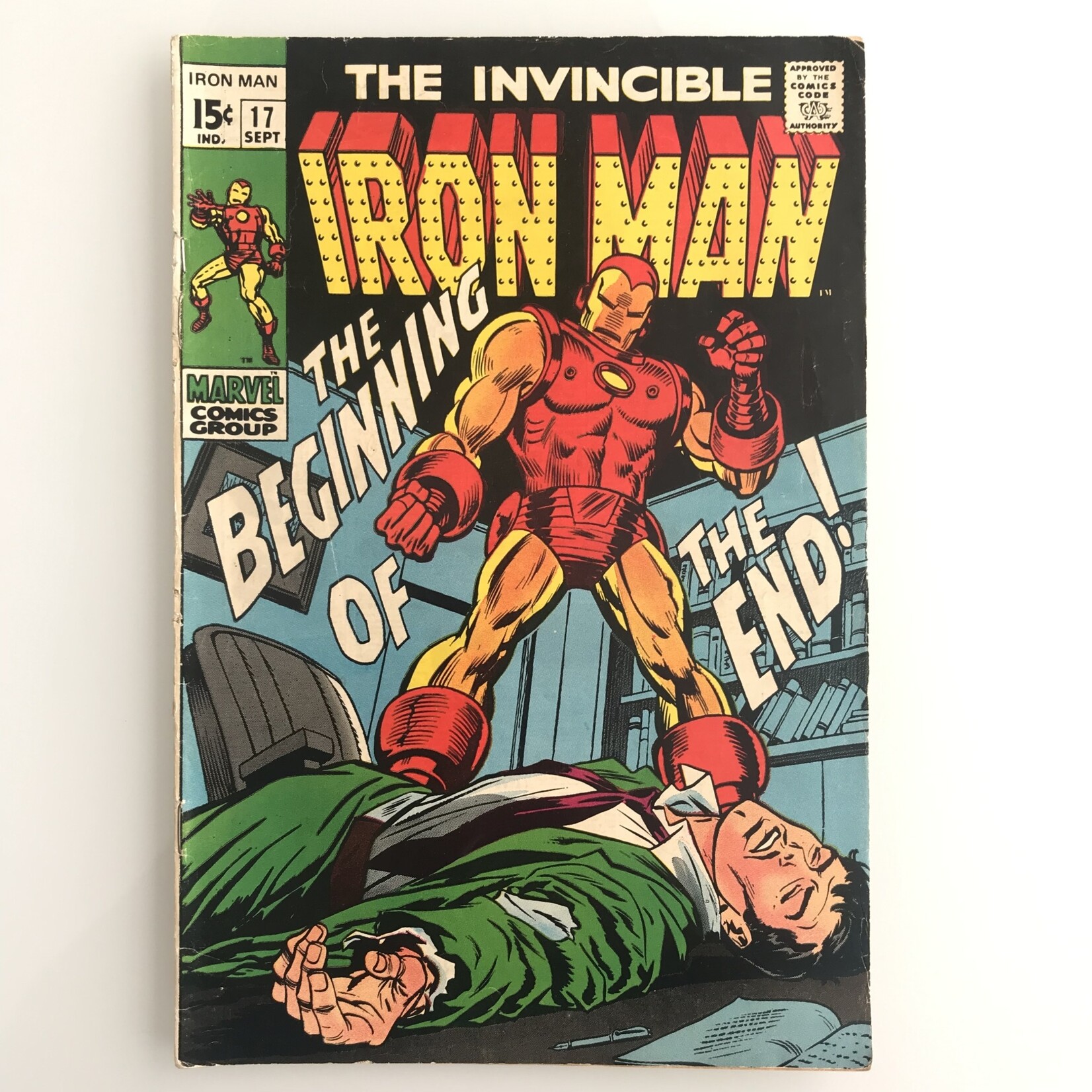 Iron Man - Vol. 1 #17 September 1969 - Comic Book