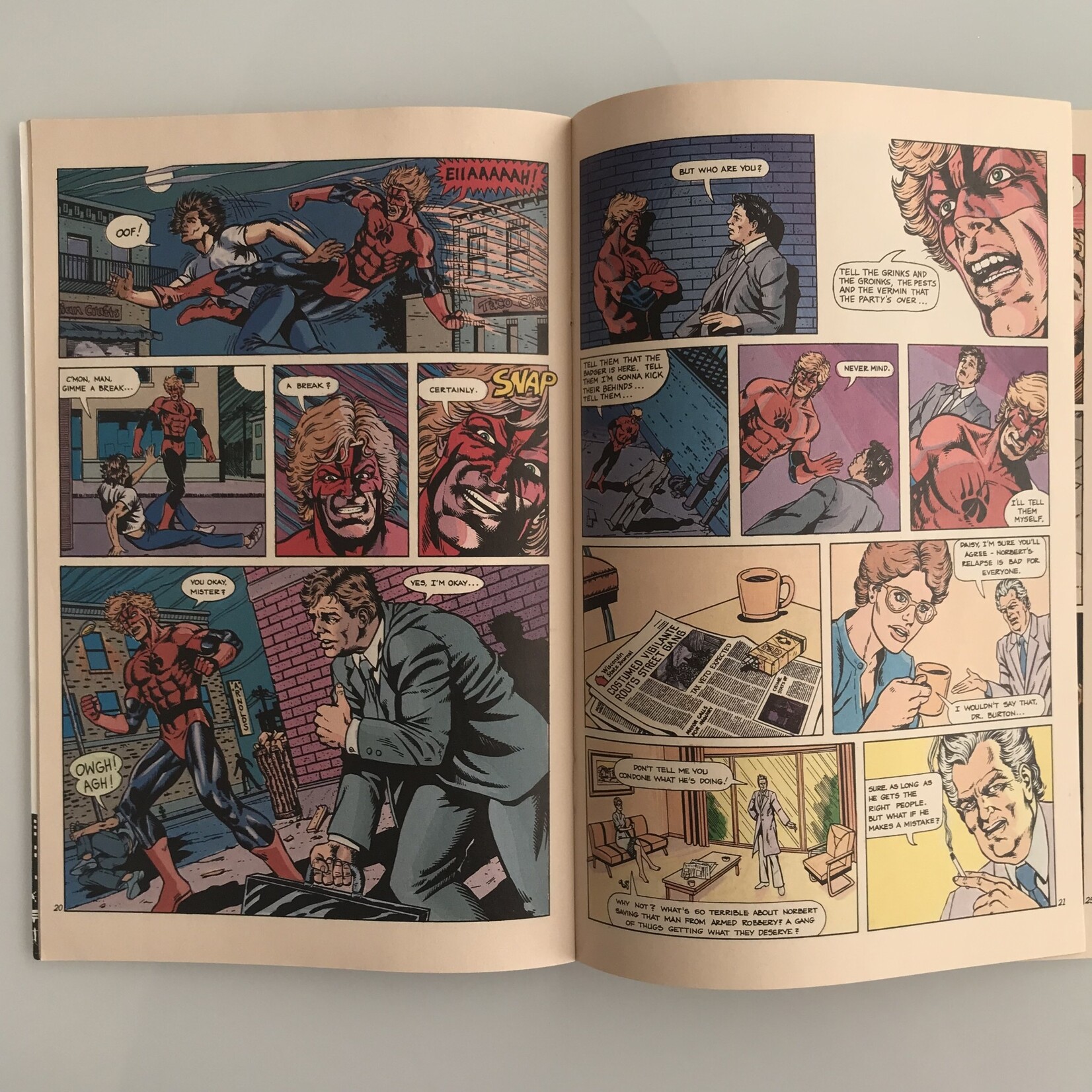 Badger - Vol. 1 #01 October 1983 - Comic Book