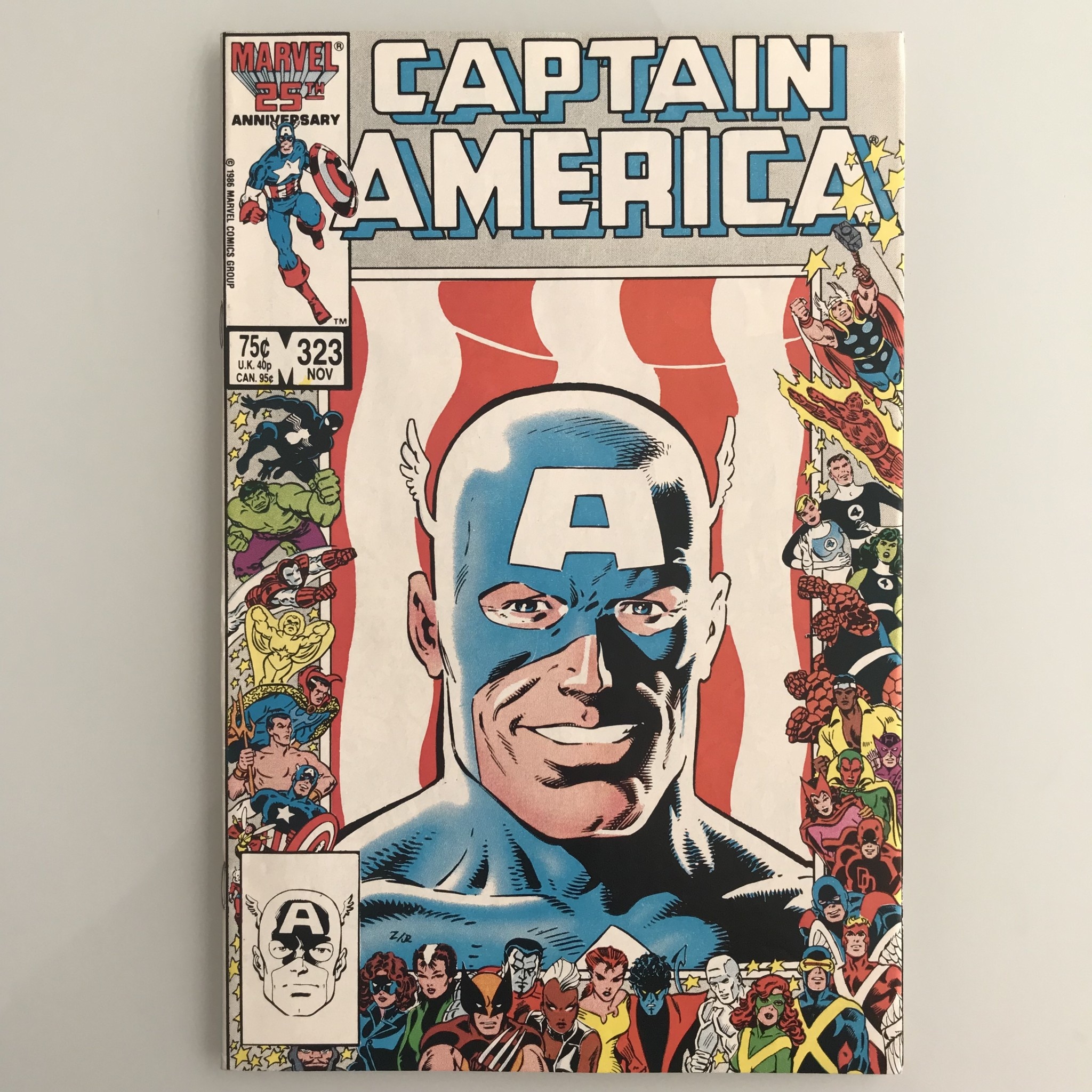 Captain America #323 | eBay