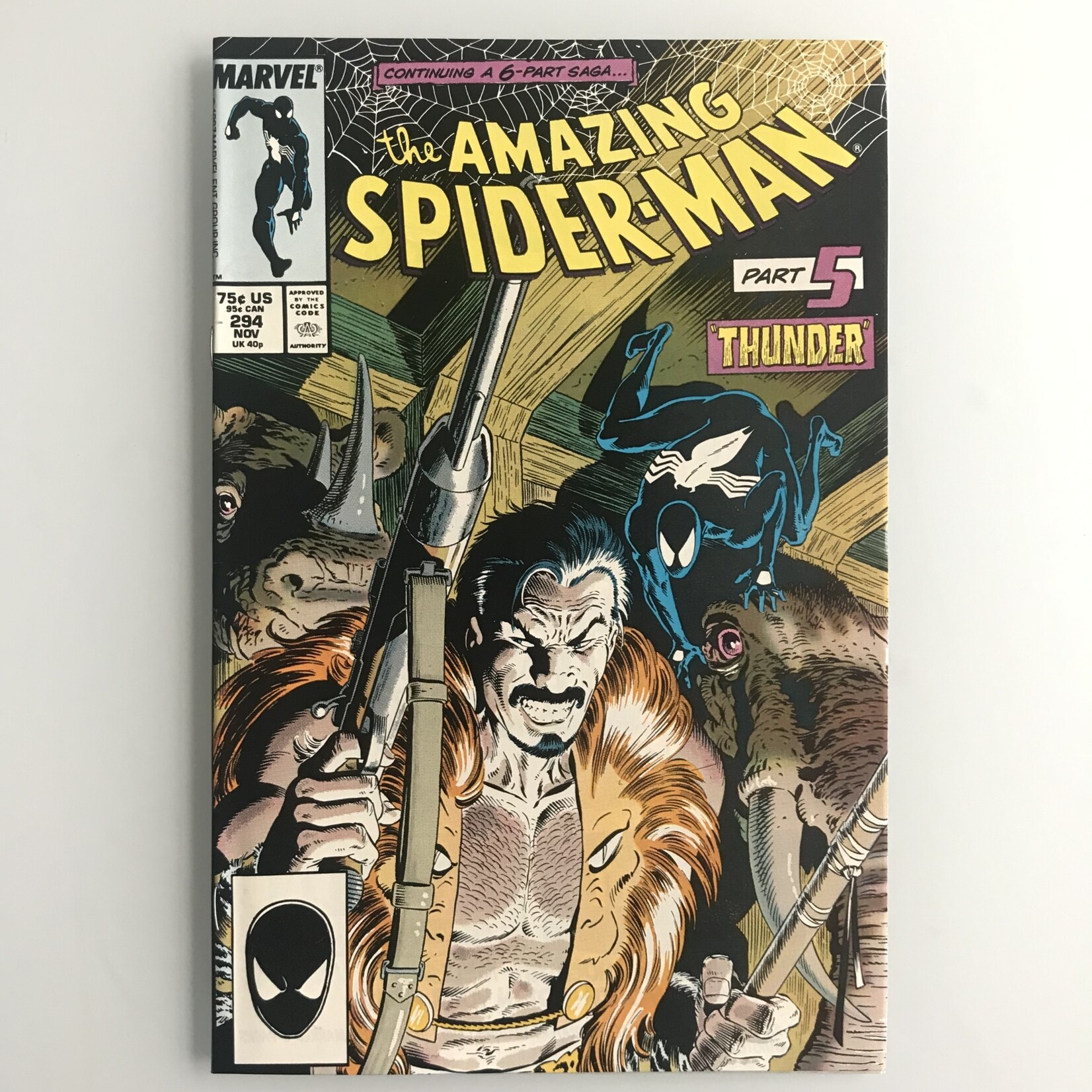 Amazing Spider-Man - Vol. 1 #294 November 1987 - Comic Book