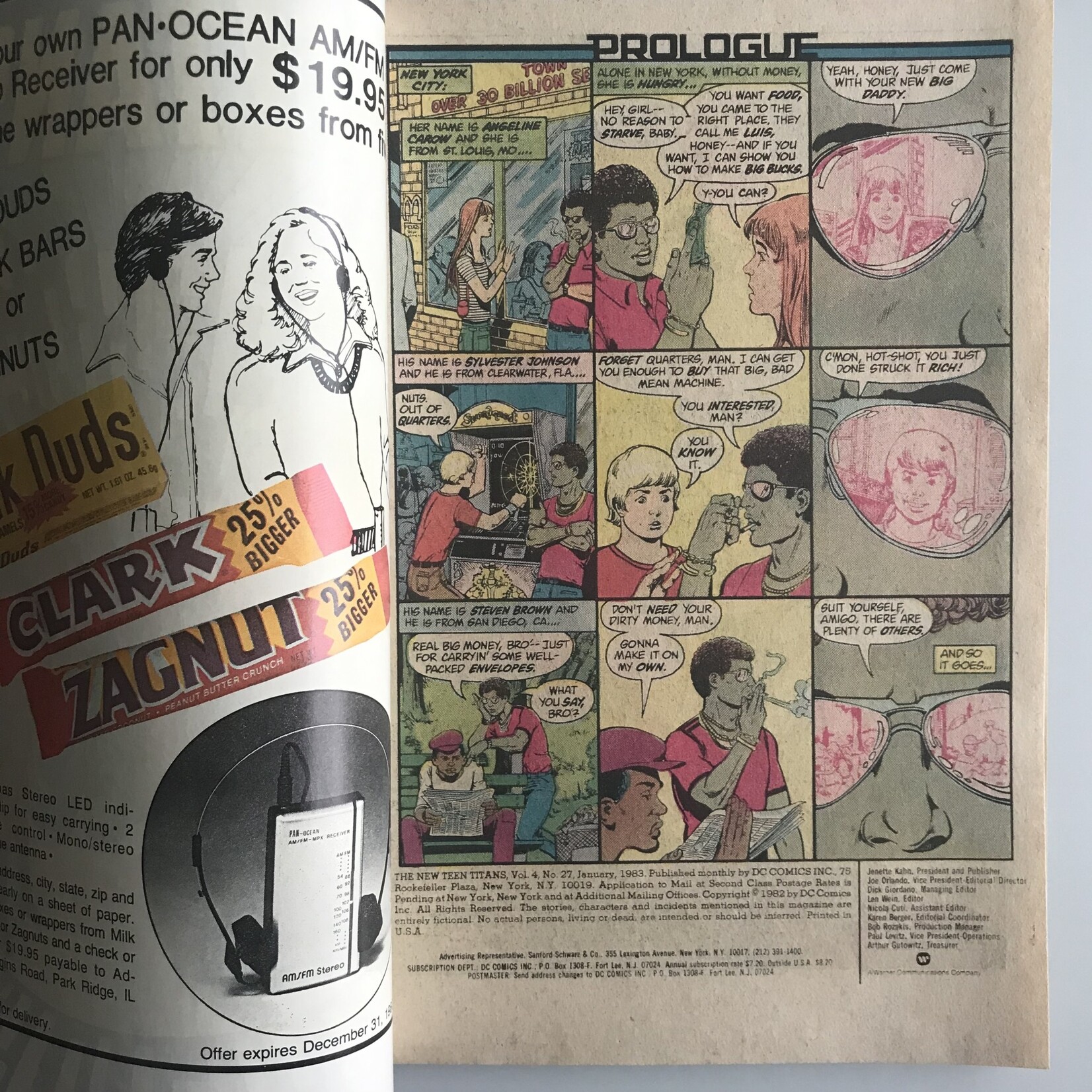 New Teen Titans - Vol. 1 #27 January 1983 - Comic Book