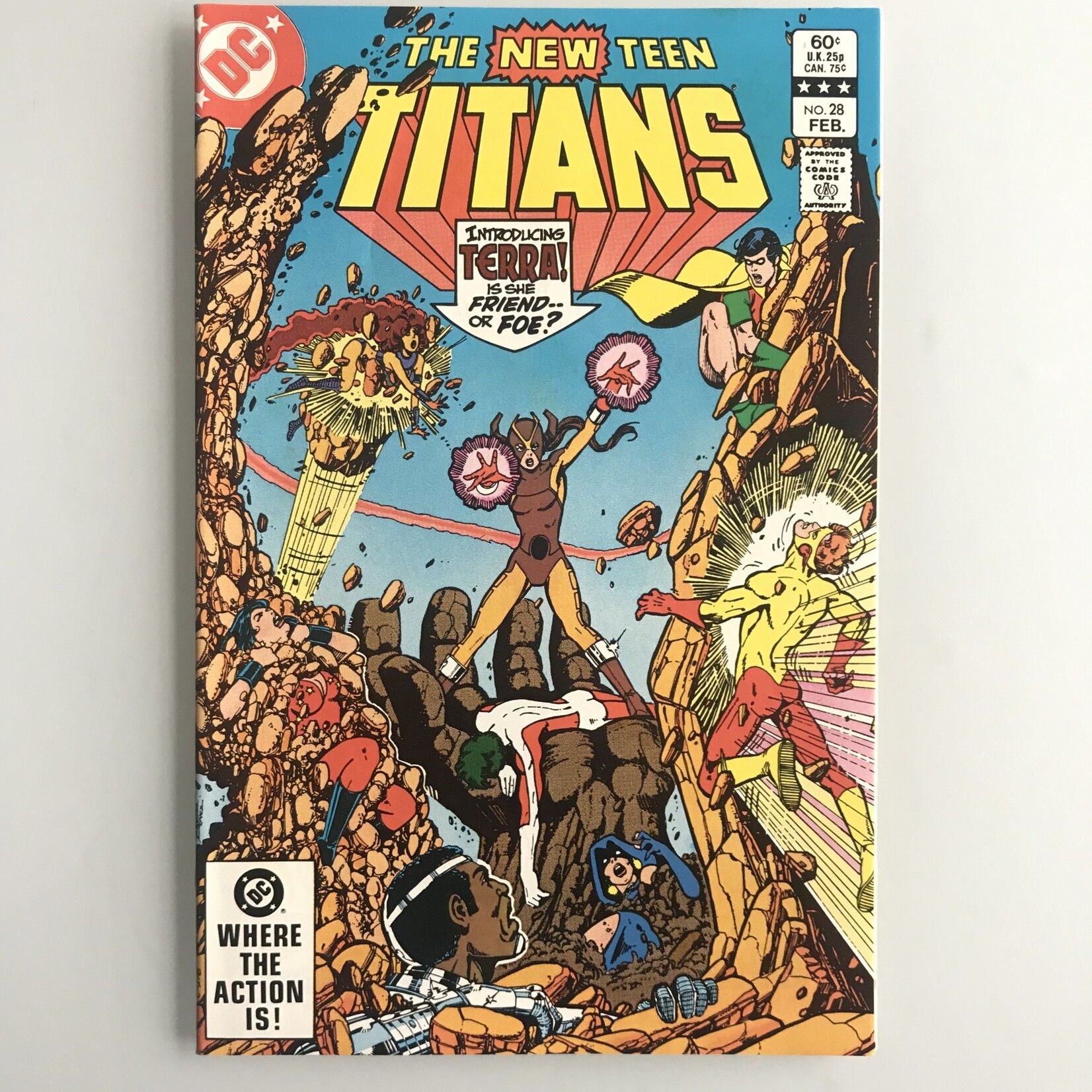 New Teen Titans - Vol. 1 #28 February 1983 - Comic Book