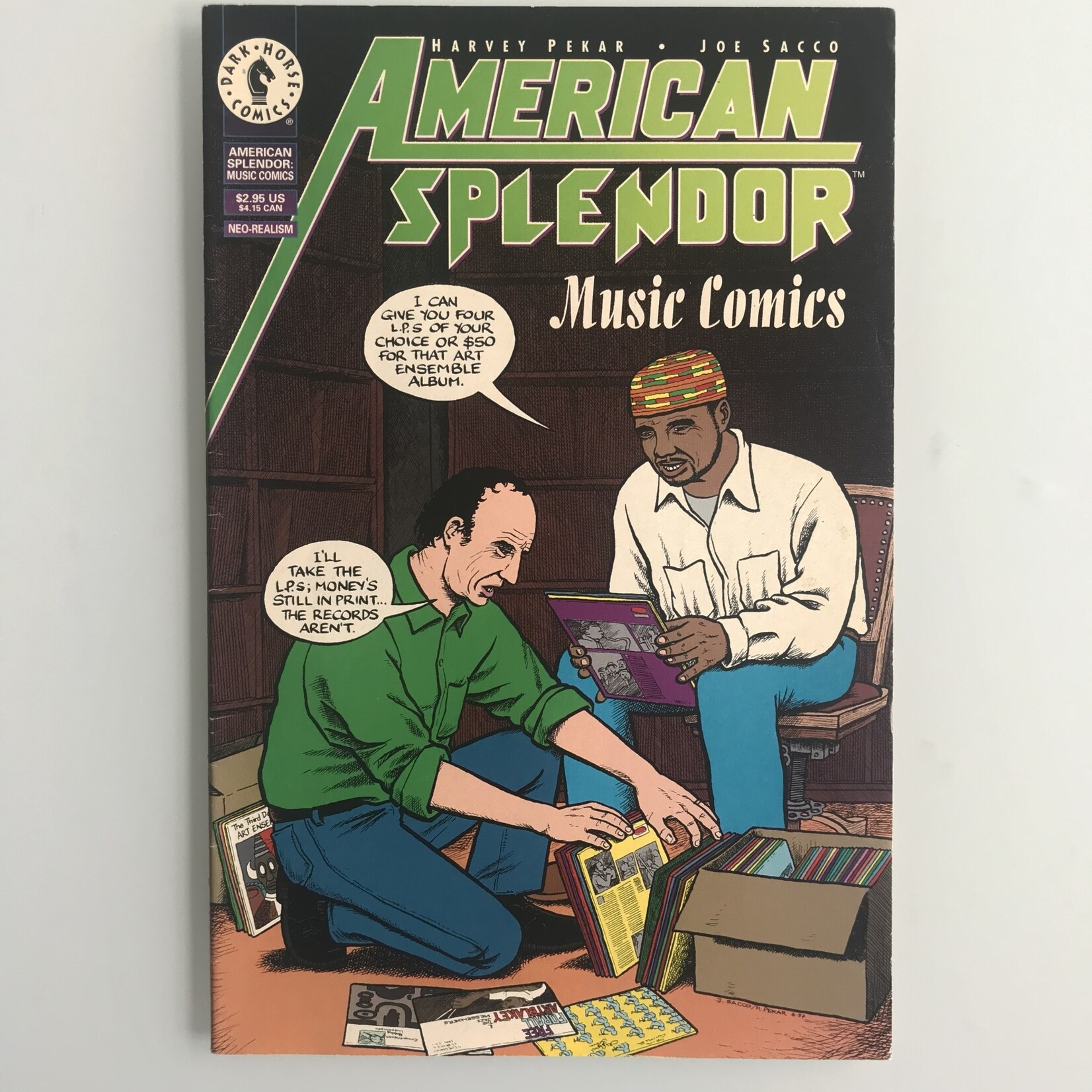 American Splendor: Music Comics - Vol. 1 #1 November 1997 - Comic Book