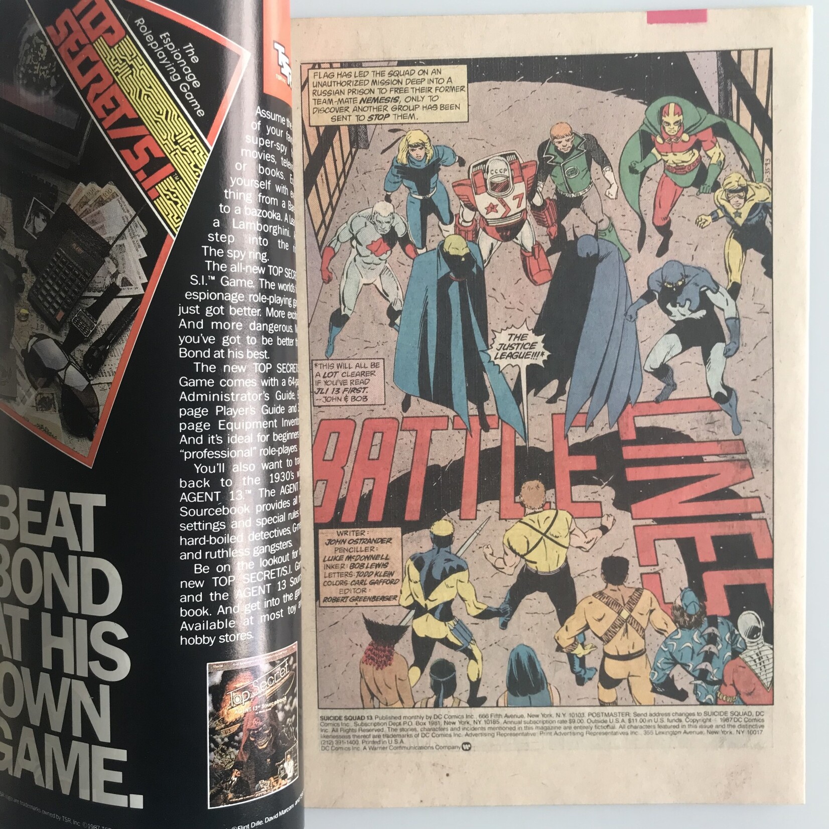 Suicide Squad - Vol. 1 #13 May 1988 - Comic Book