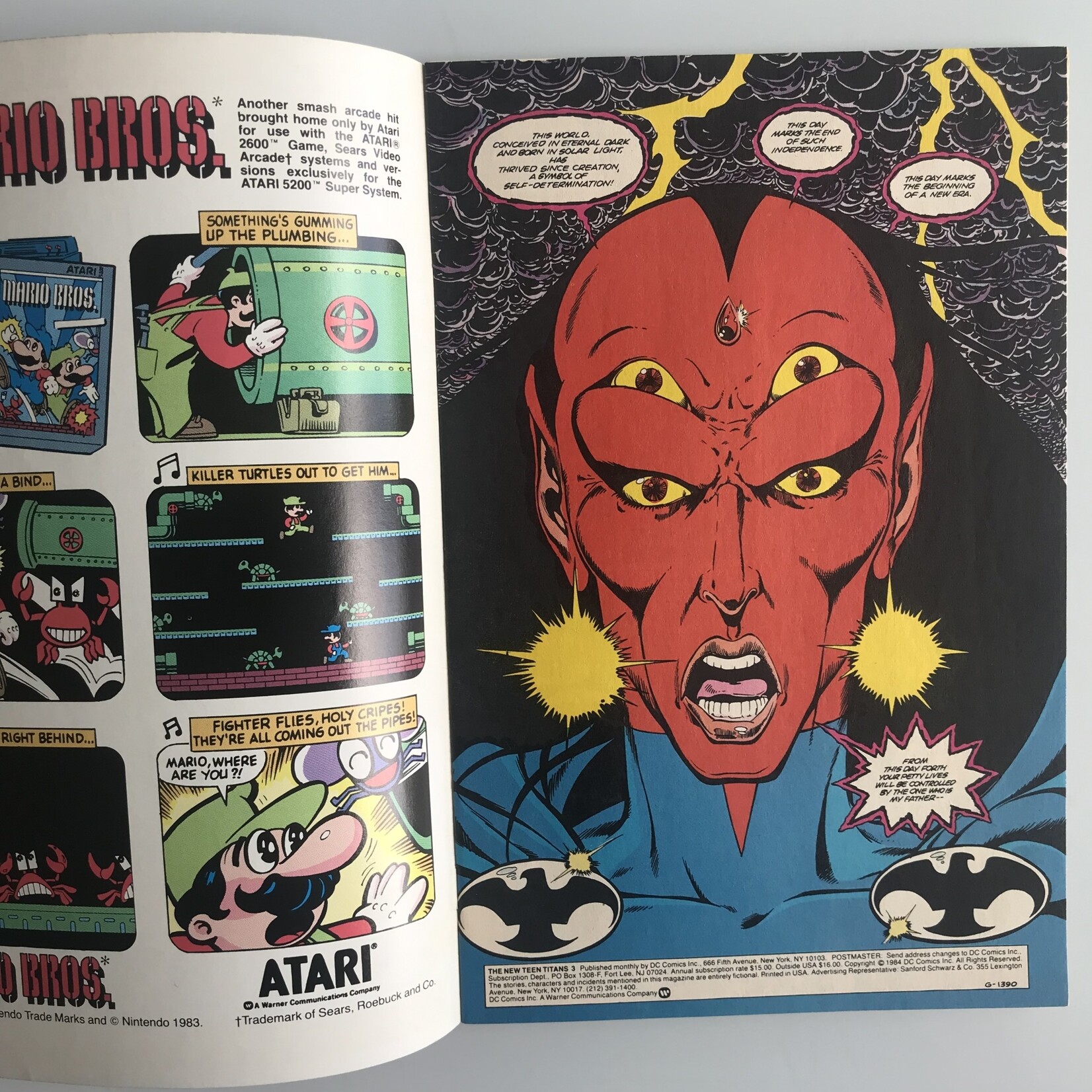 New Teen Titans - Vol. 2 #03 November 1984 - Comic Book