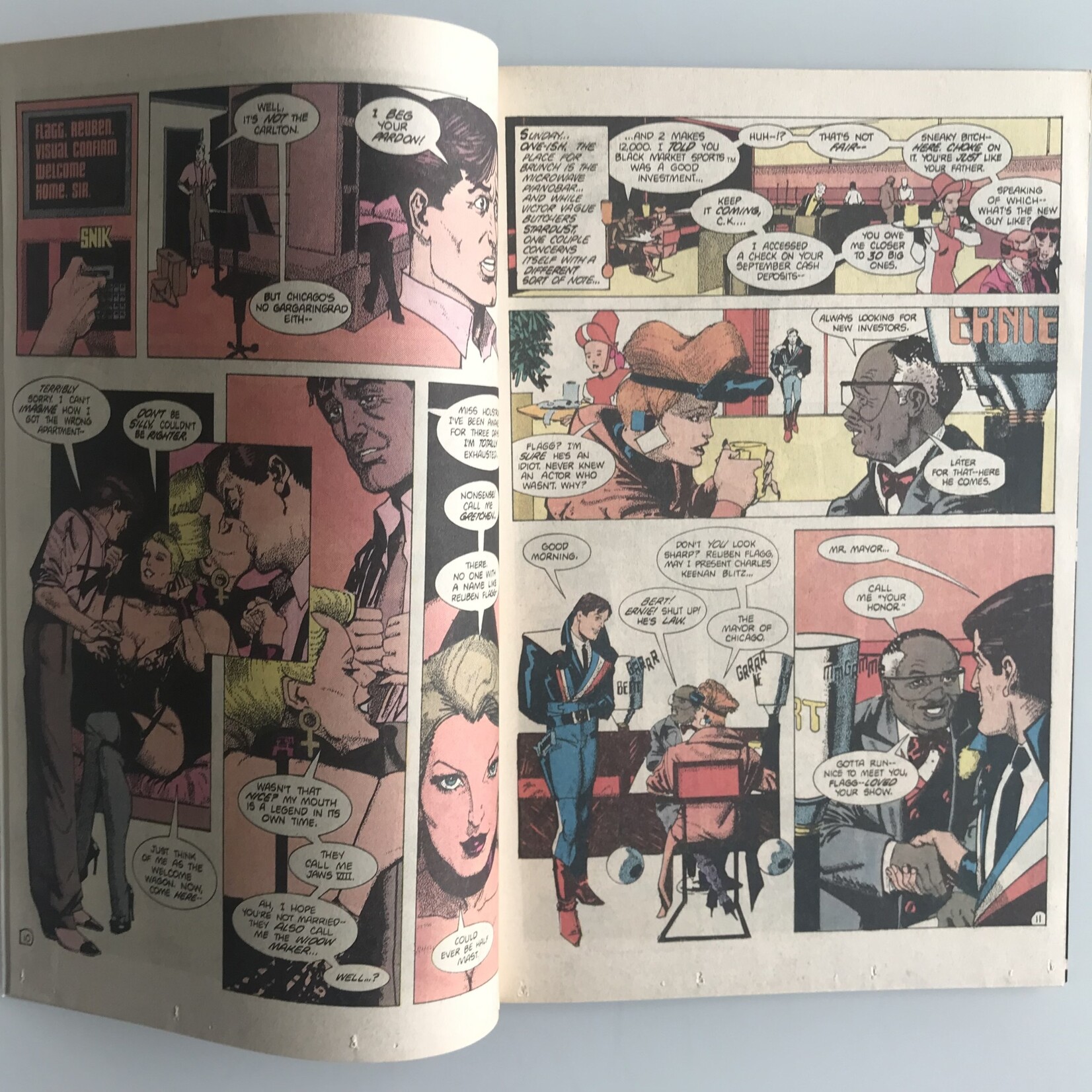 American Flagg! - Vol. 1 #01 October 1983 - Comic Book