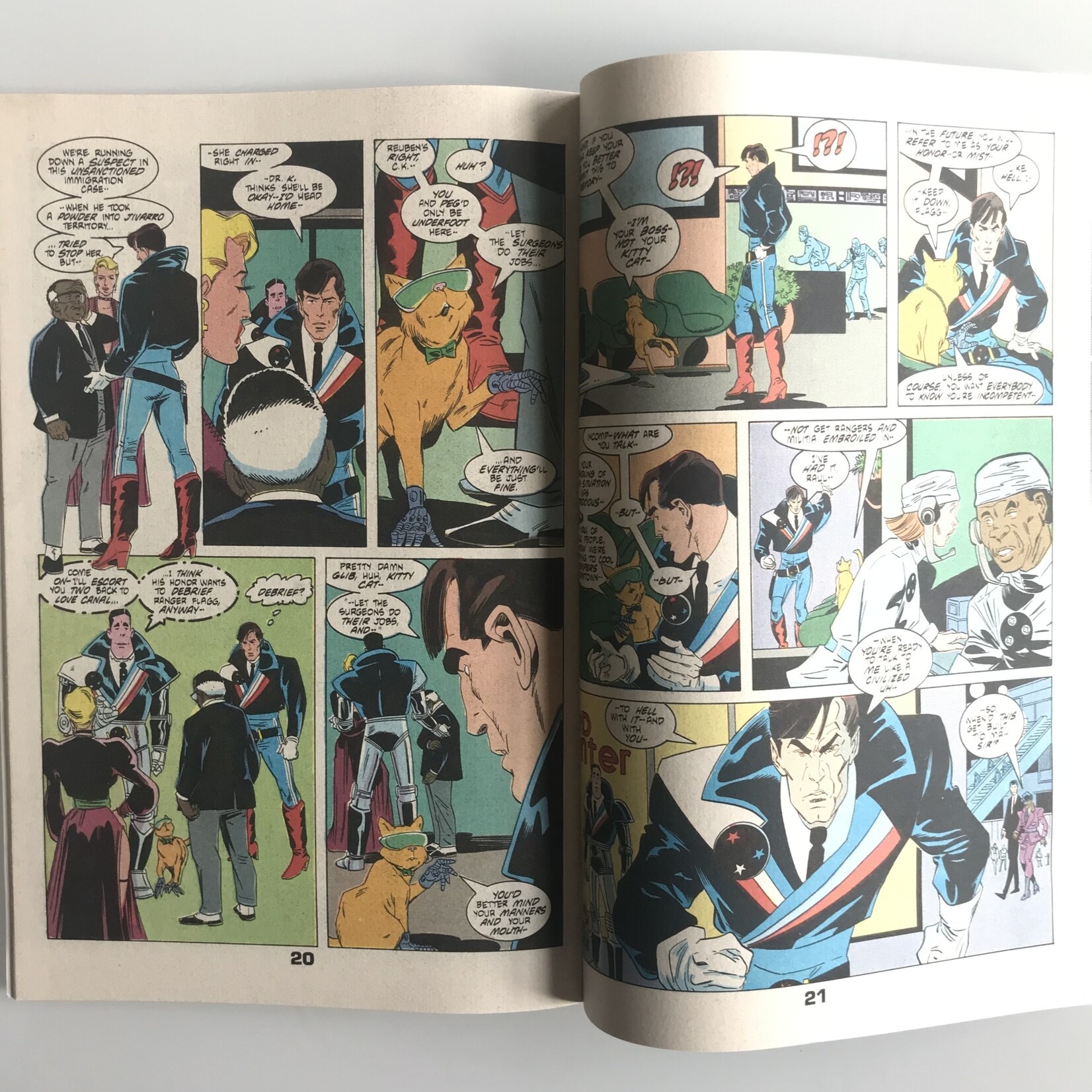 American Flagg! - Vol. 1 #28 April 1986 - Comic Book