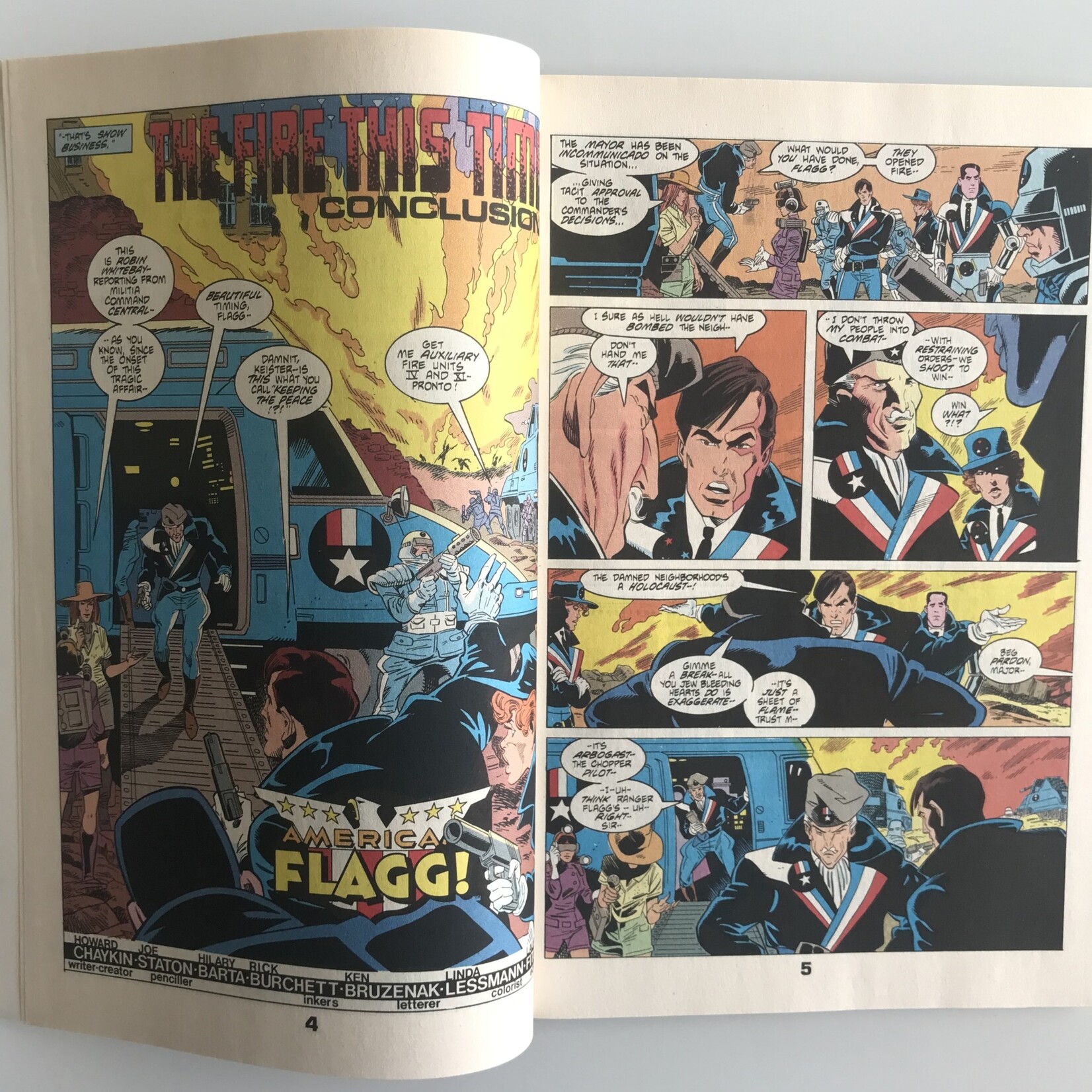 American Flagg! - Vol. 1 #30 June 1986 - Comic Book