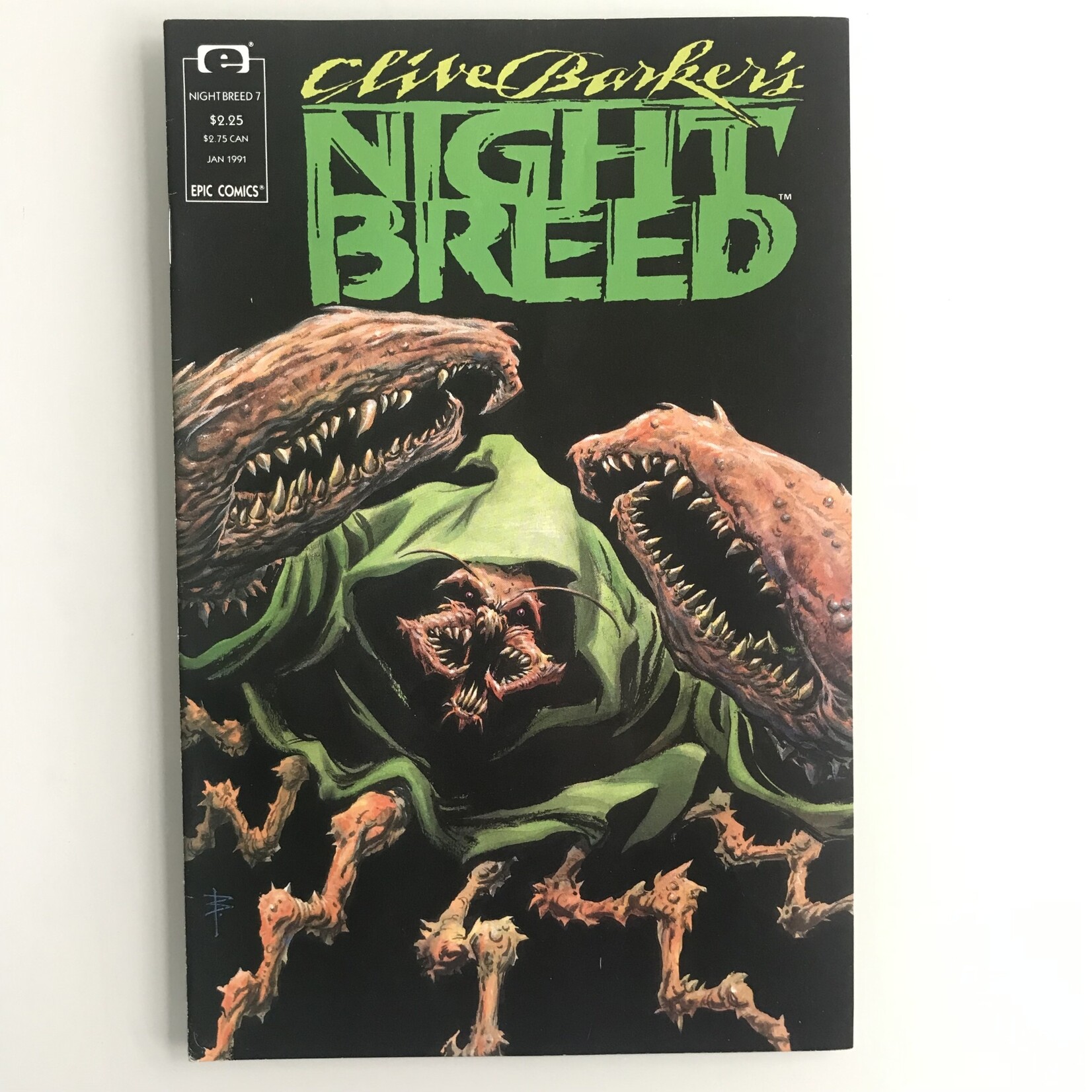 Clive Barker’s Night Breed - Vol. 1 #07 January 1991 - Comic Book