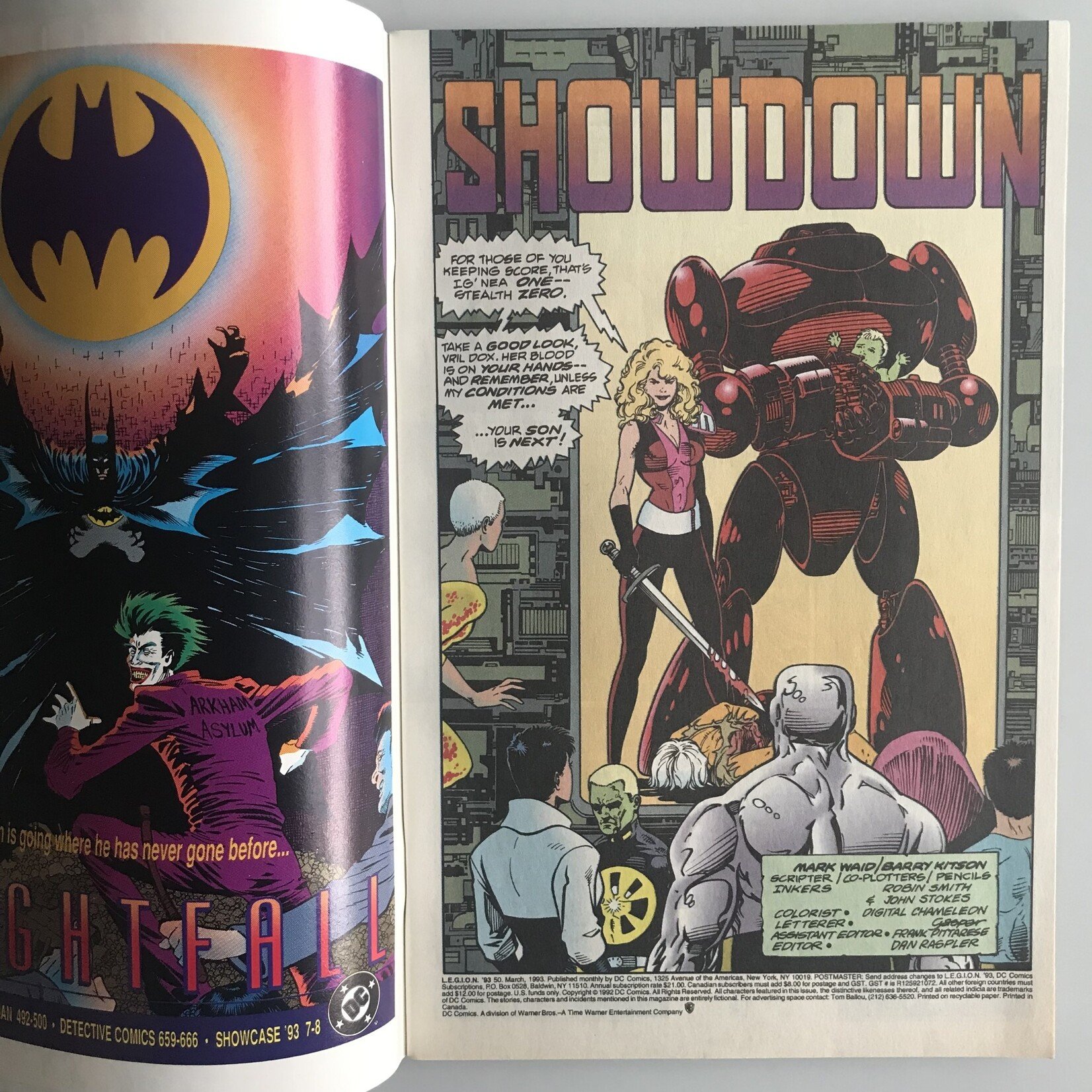 Legion - Vol. 1 #50 March 1993 - Comic Book