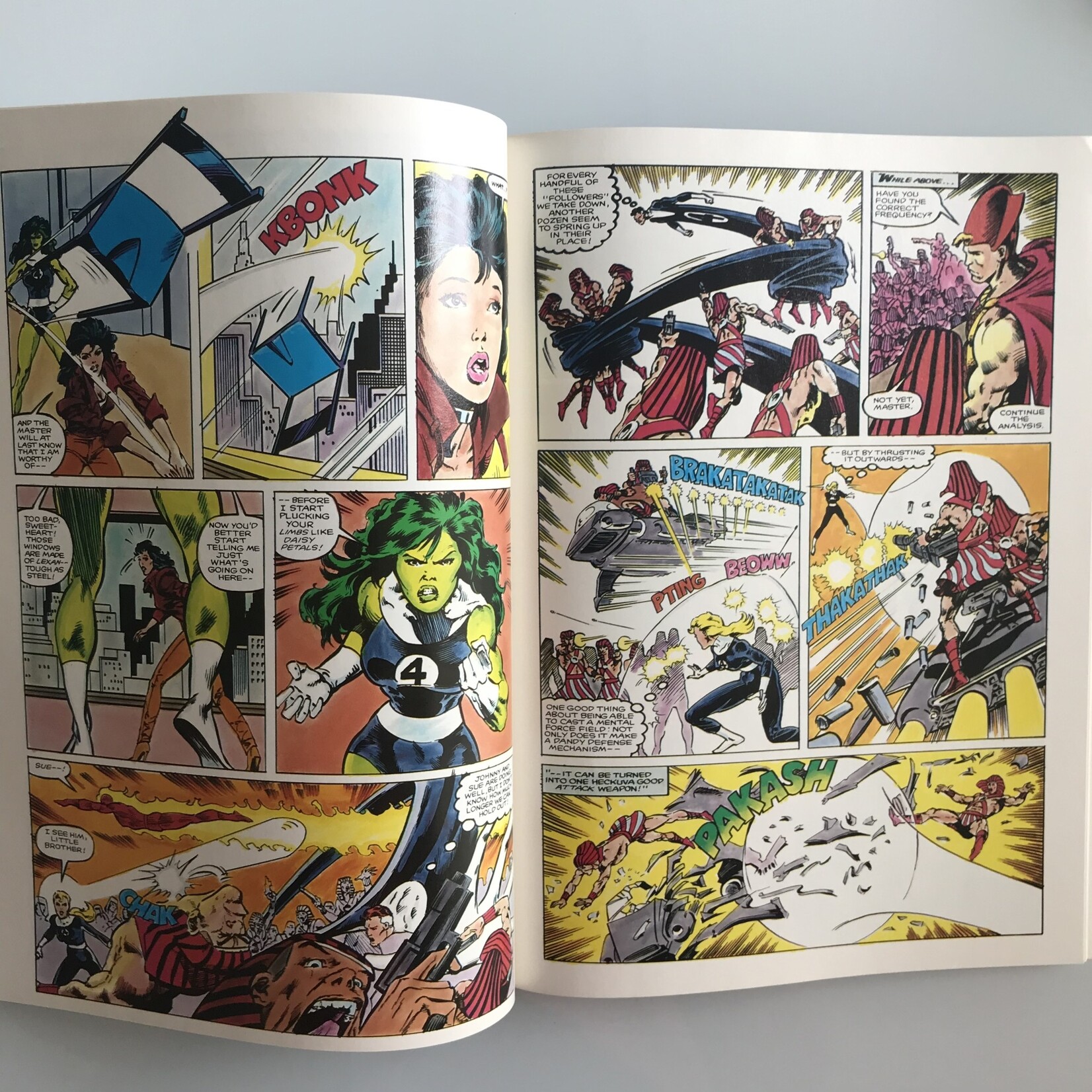 Marvel Graphic Novel: Revenge of the Living Monolith - Vol. 1 #17 1985 - Paperback