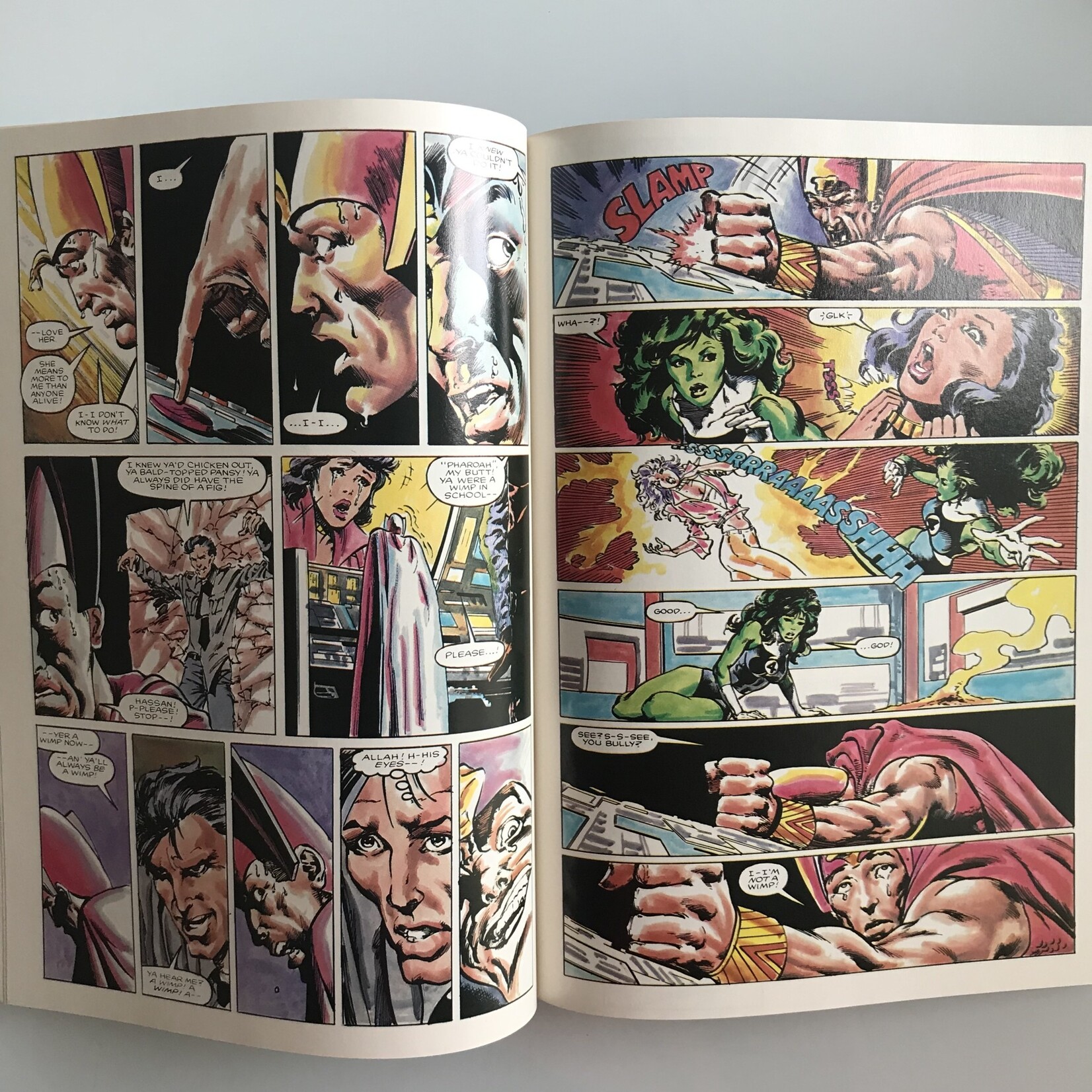 Marvel Graphic Novel: Revenge of the Living Monolith - Vol. 1 #17 1985 - Paperback
