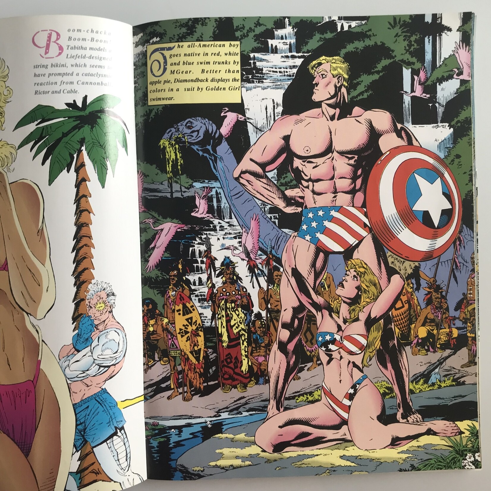 Marvel Illustrated: The Swimsuit Issue - Vol. 1 #01 January 1991 - Magazine