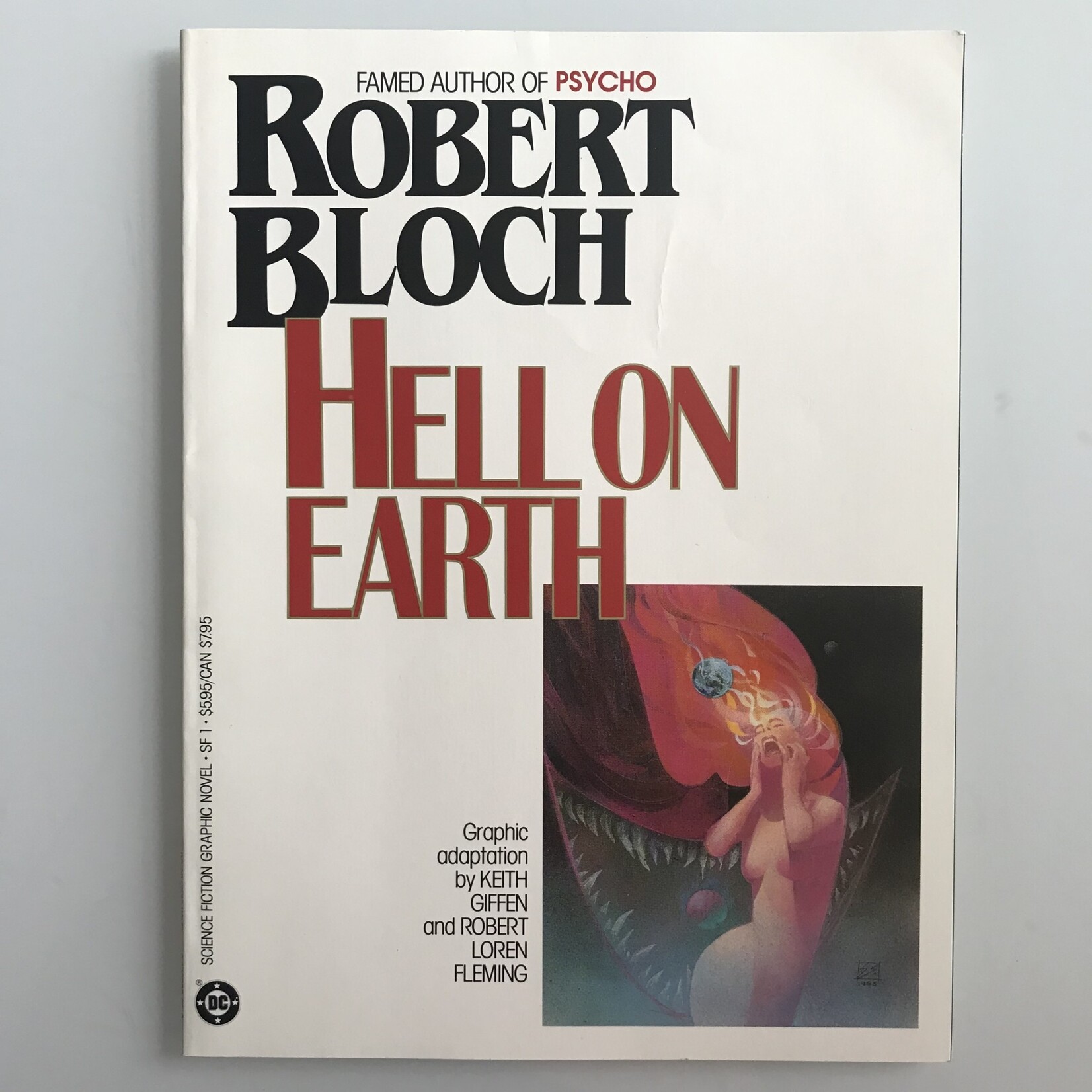 DC Science Fiction Graphic Novel: Robert Bloch Hell On Earth - Vol. 1 #01 1985 - Paperback