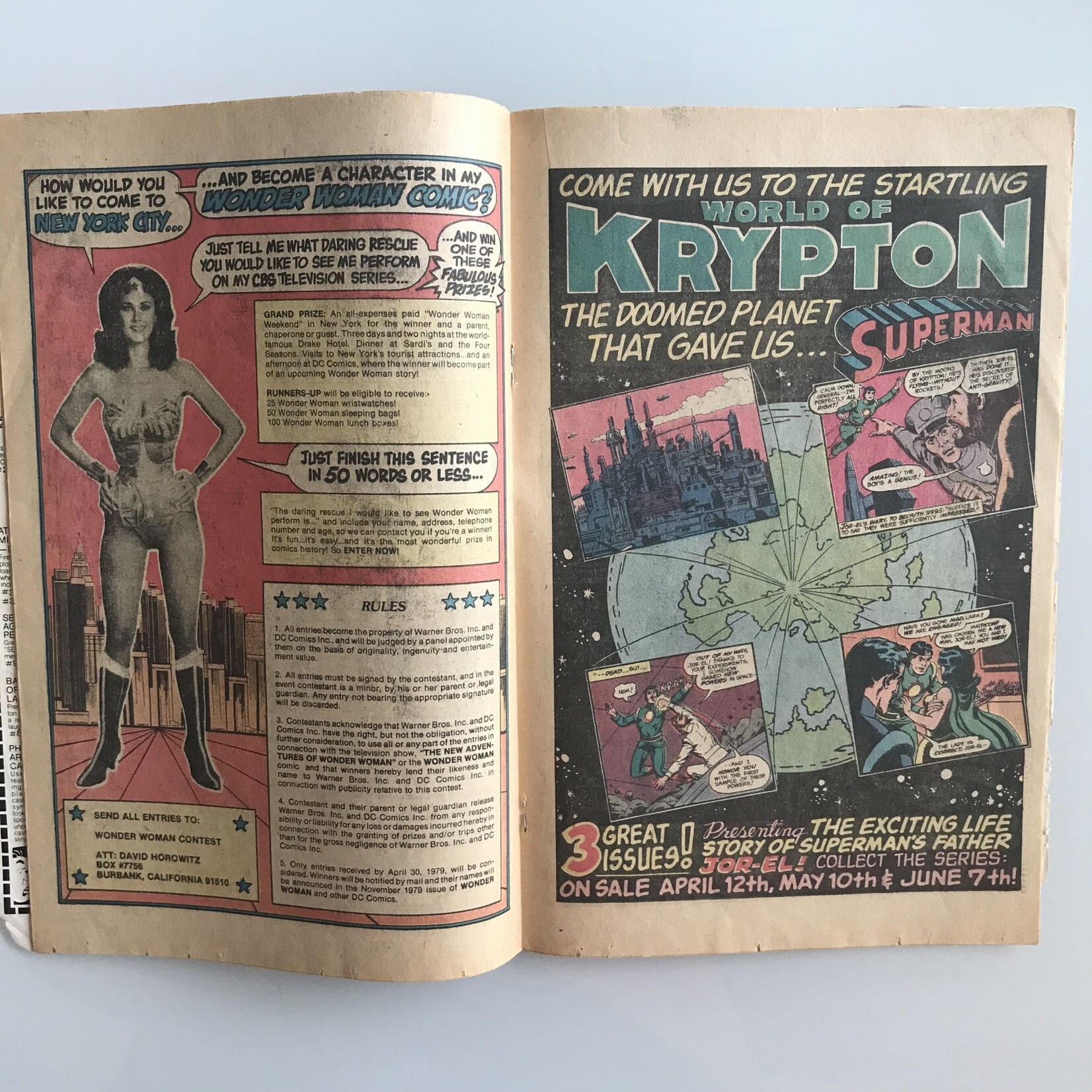 Superman - DC Comics Presents - #10 June 1979 (Whitman) - Comic Book