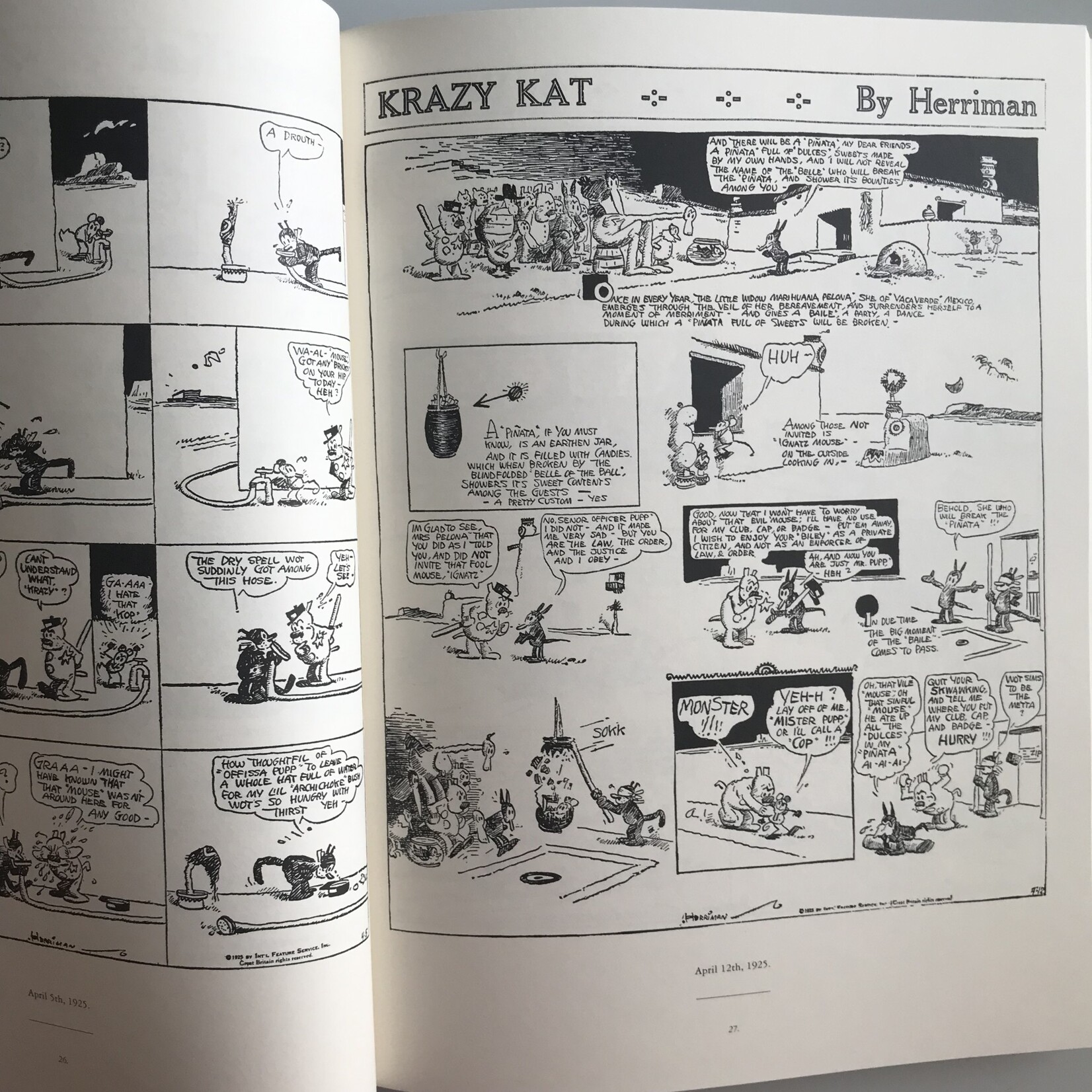Krazy & Ignatz The Complete Full Page Comic Strips: 1925-1926 - Paperback