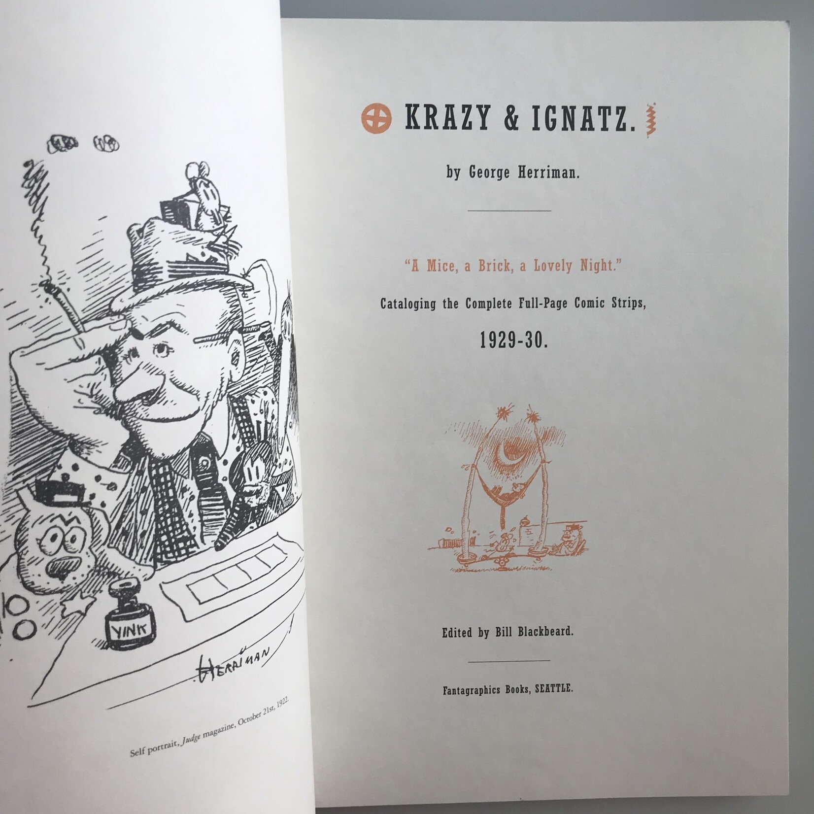 Krazy & Ignatz The Complete Full Page Comic Strips: 1929-1930 - Paperback