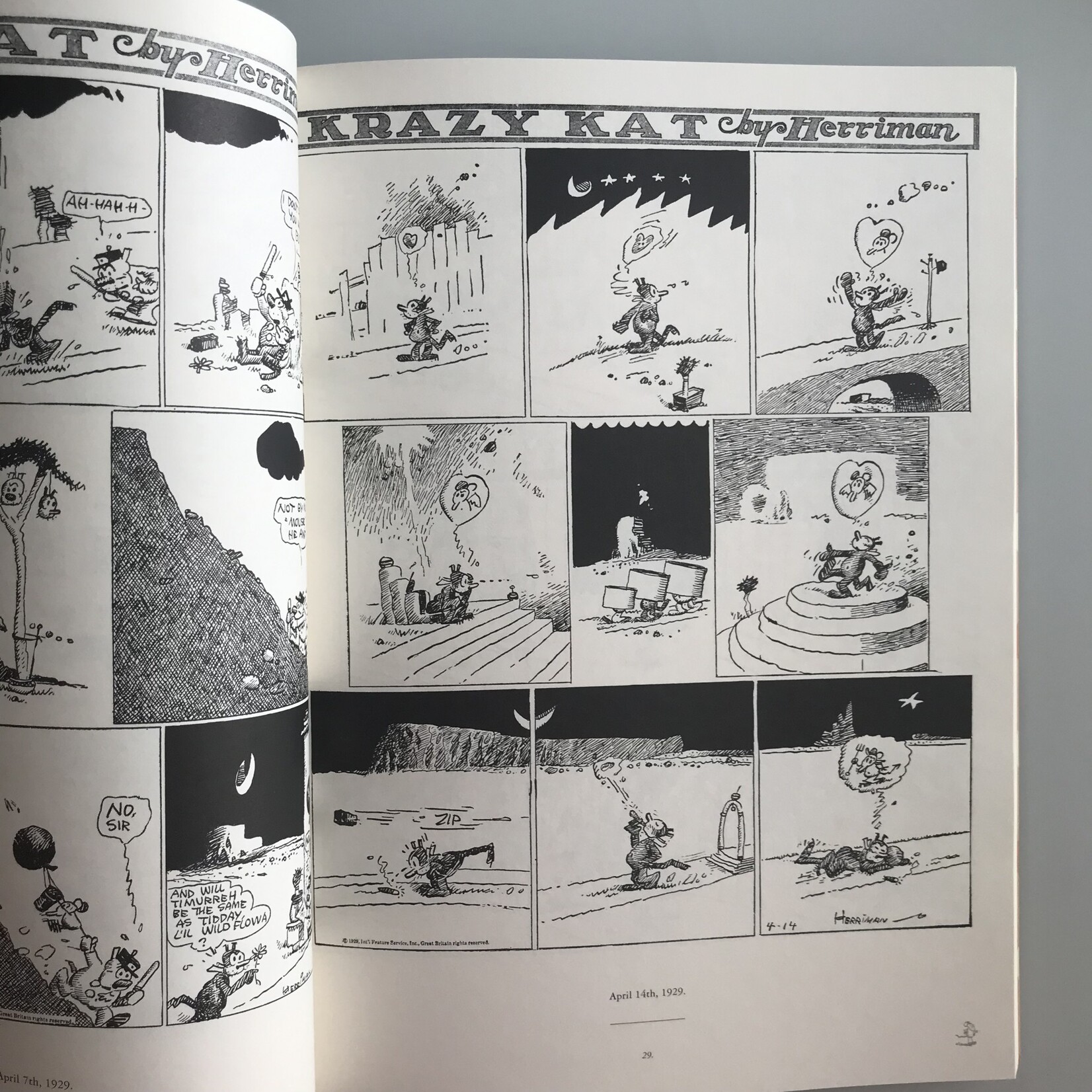 Krazy & Ignatz The Complete Full Page Comic Strips: 1929-1930 - Paperback