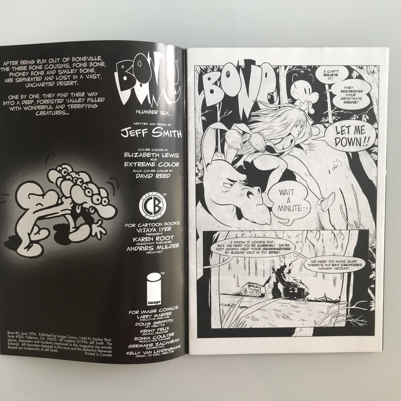 Bone - Vol. 2 #06 June 1996 - Comic Book