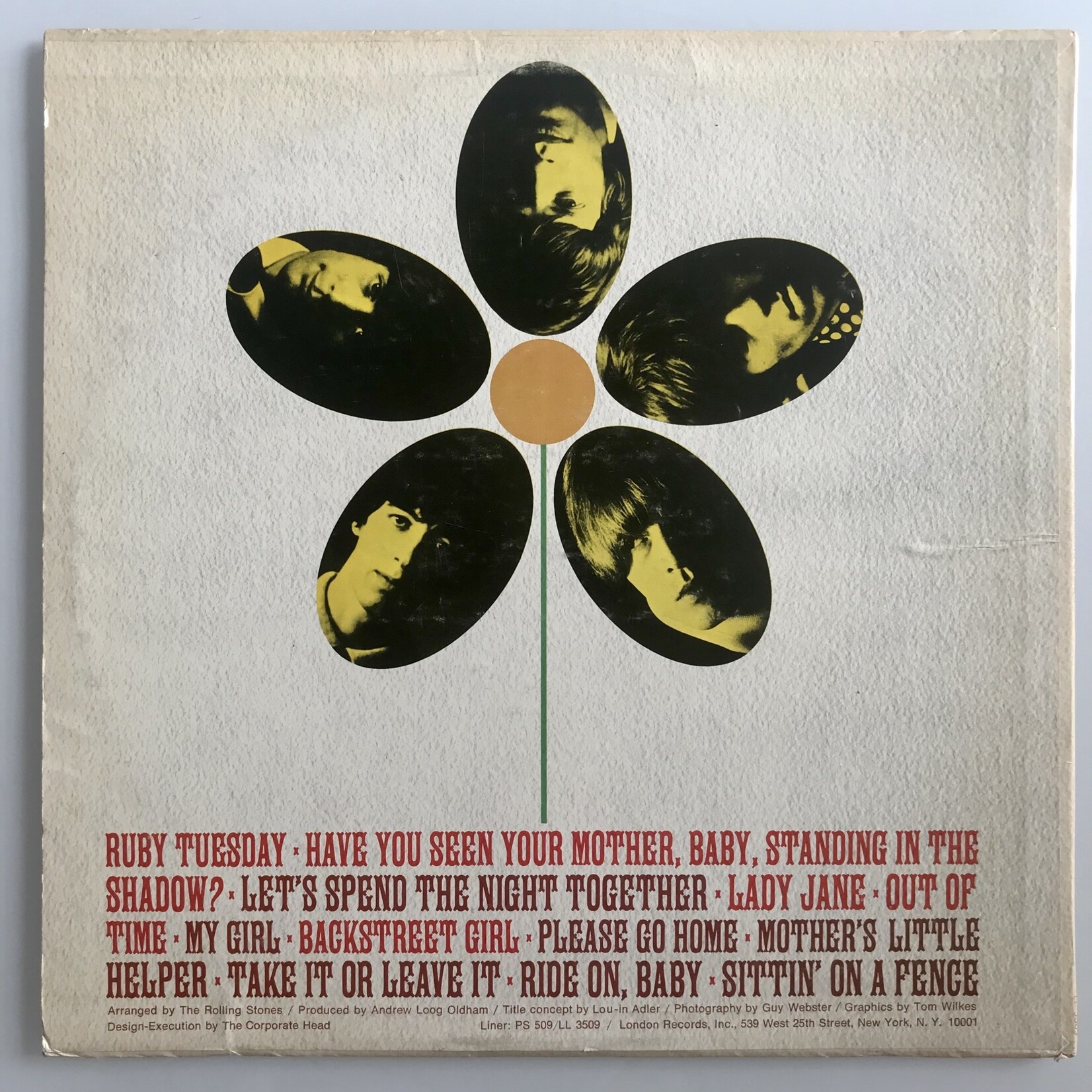 Rolling Stones - Flowers - Vinyl LP (USED)