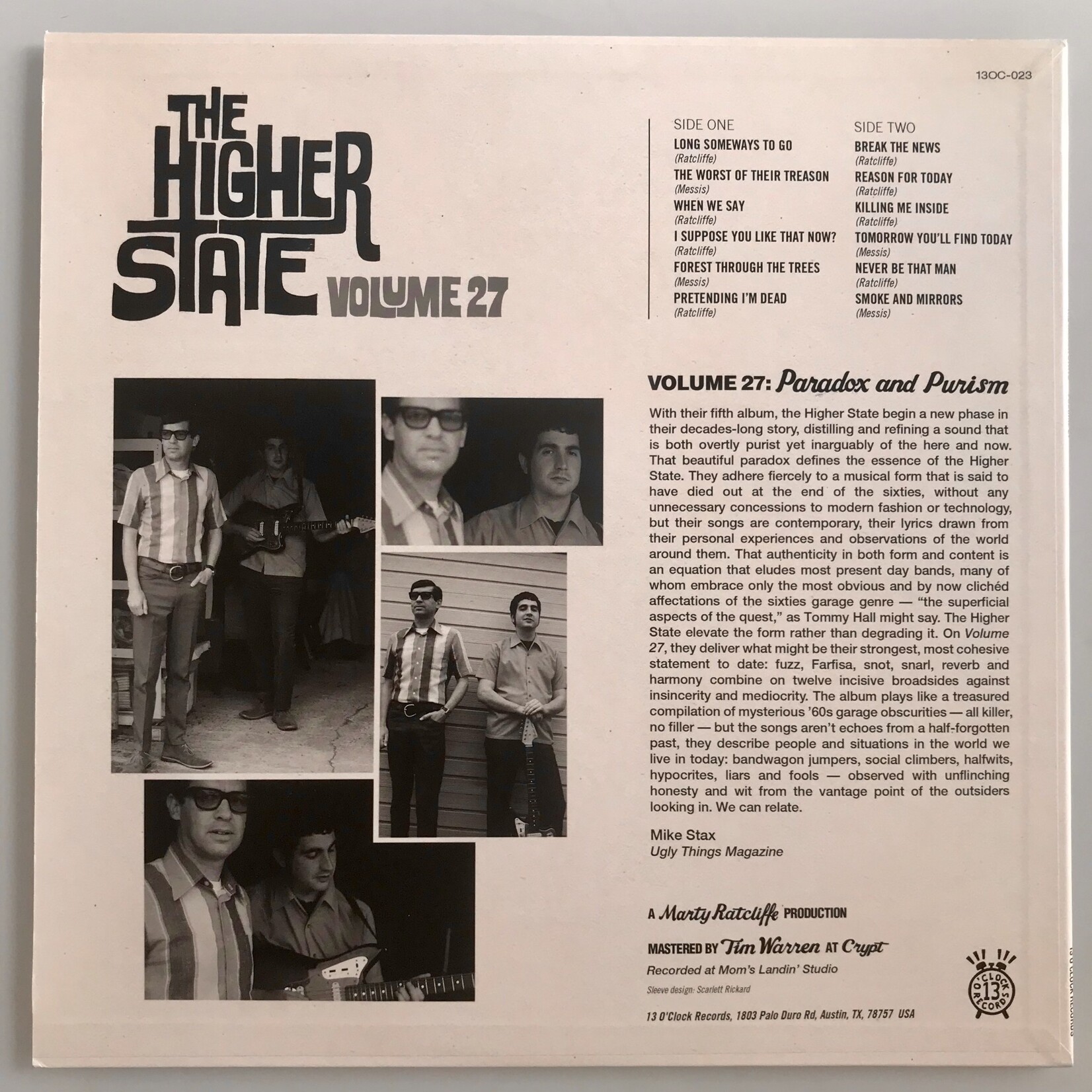 Higher State - Volume 27 - Vinyl LP (USED)