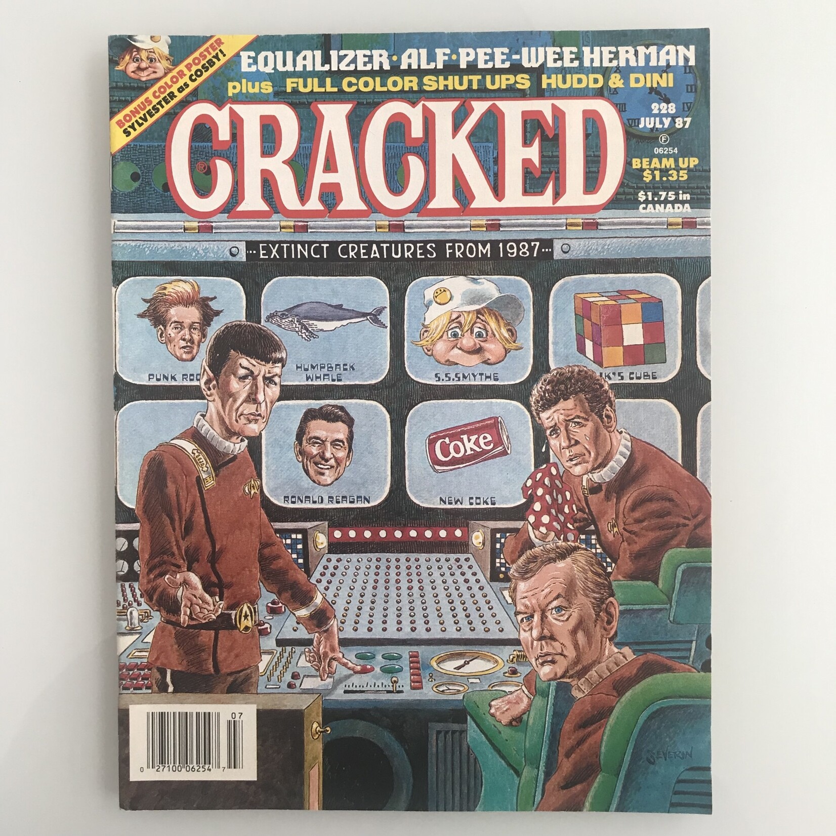 Cracked - Vol. 1 #228 July 1987 - Magazine