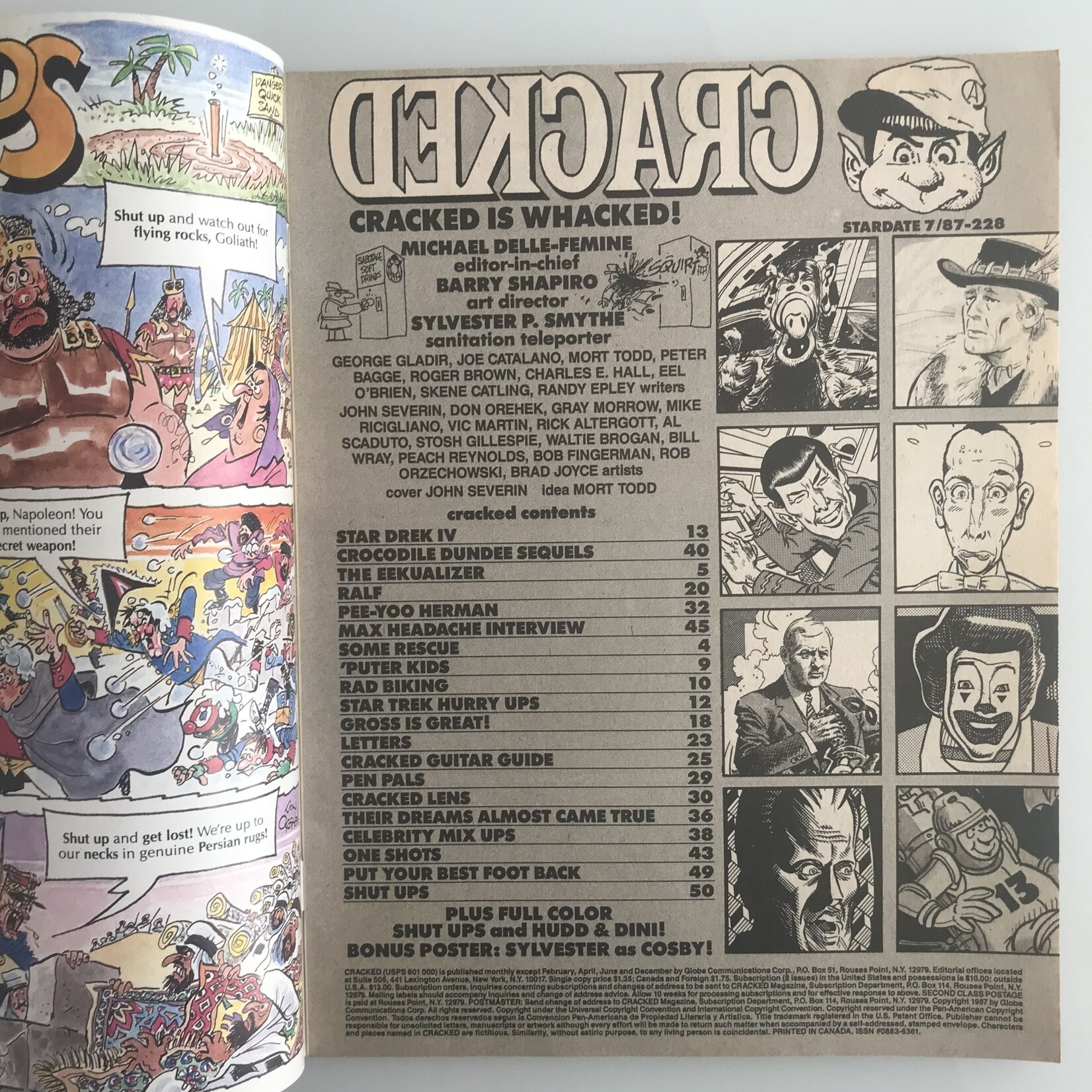 Cracked - Vol. 1 #228 July 1987 - Magazine