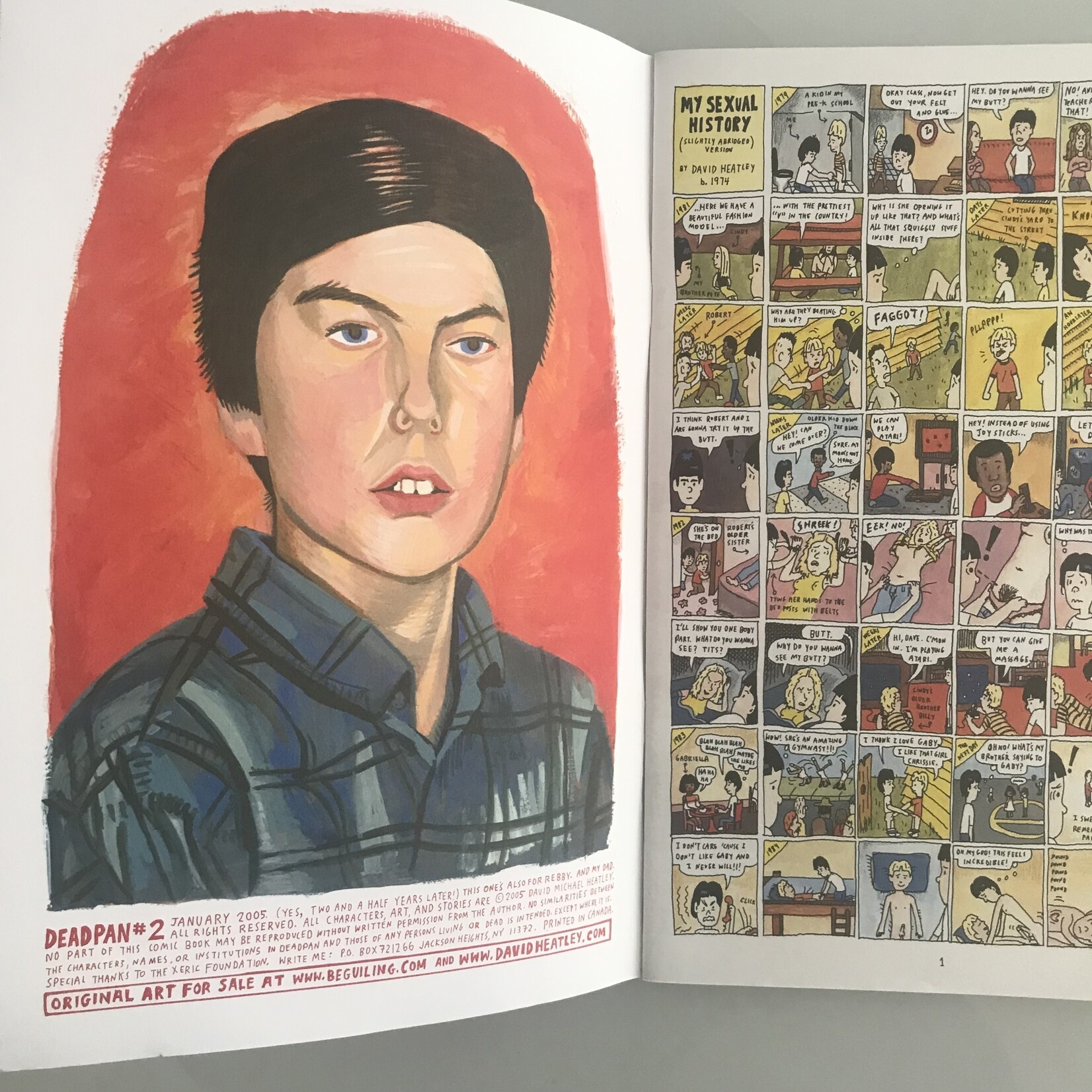 Deadpan - Vol. 1 #02 January 2005 - Comic Book