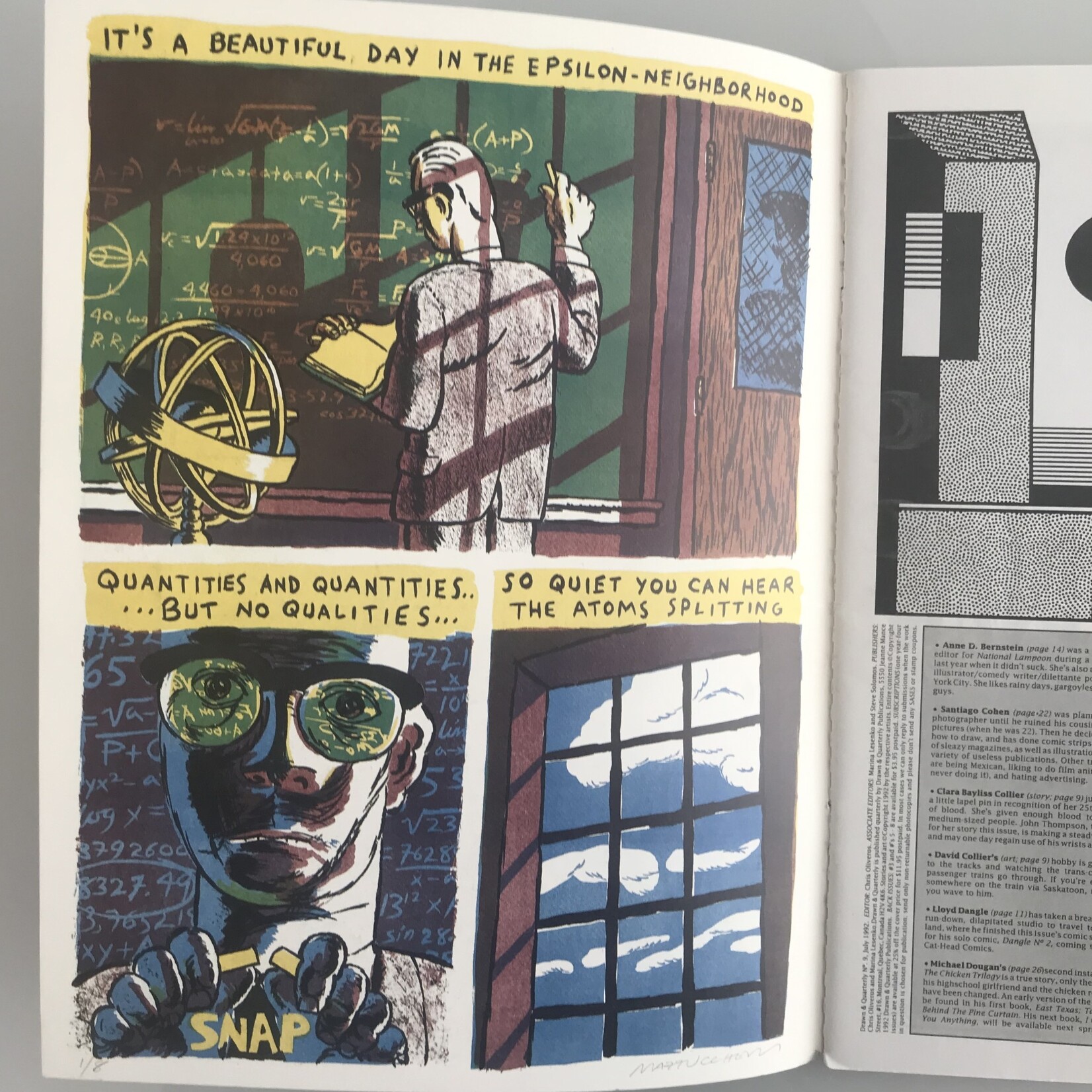 Drawn & Quarterly - Vol. 1 #09 July 1992 - Magazine