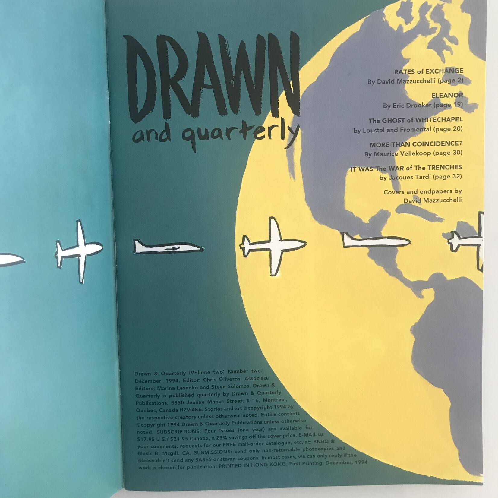 Drawn & Quarterly - Vol. 2 #03 May 1995 - Magazine
