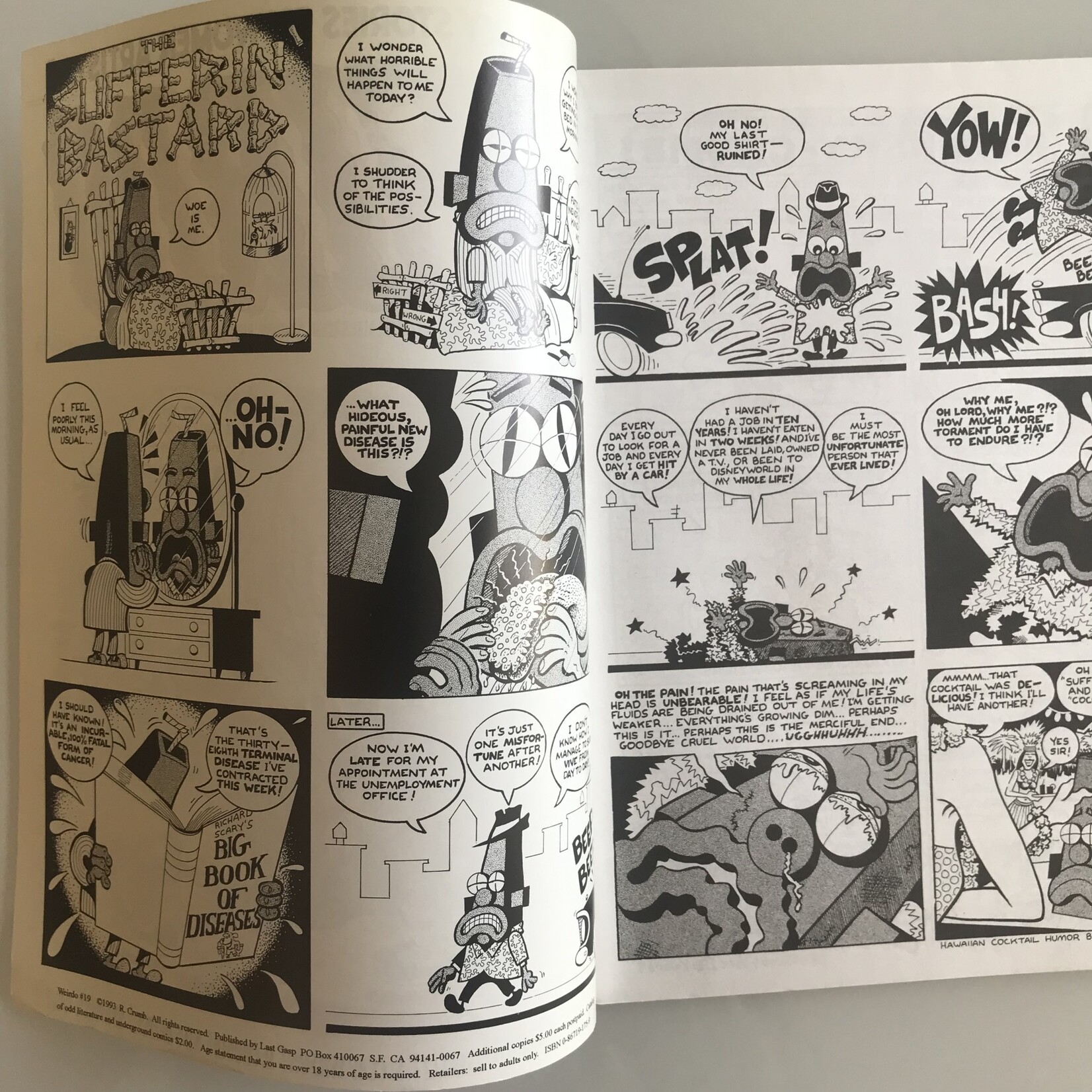 Weirdo - Vol. 1 #19 Winter 1987 (1993 Printing) - Comic Book