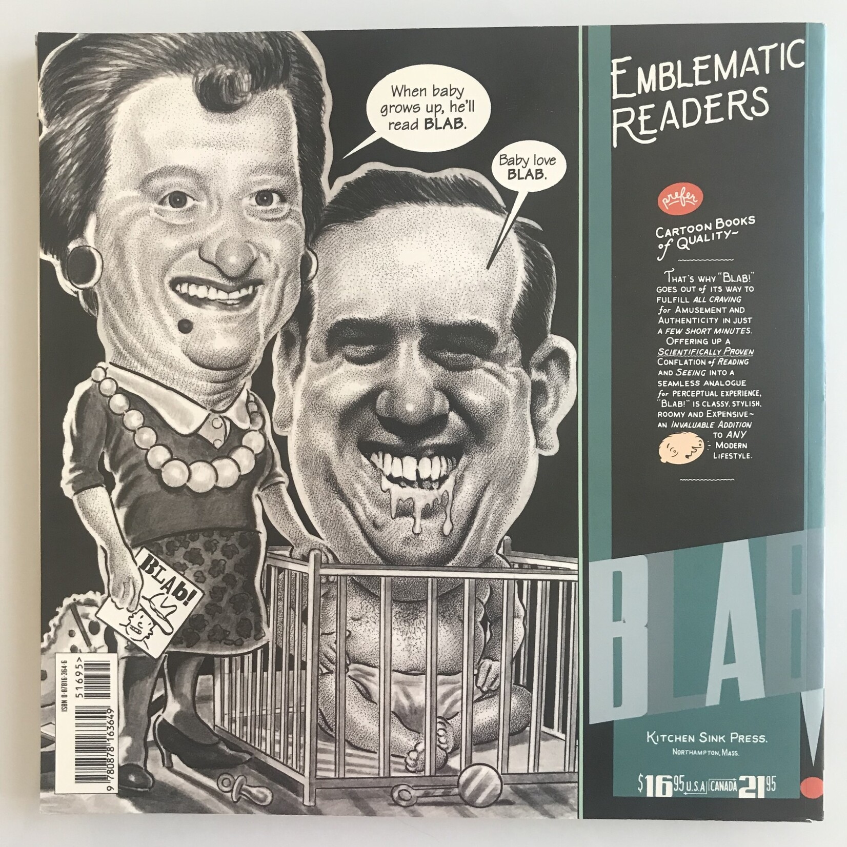 Blab - Vol. 1 #08 Summer 1995 - Magazine
