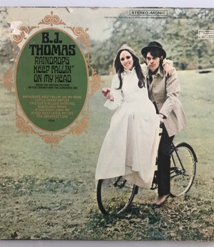 B.J. Thomas - Raindrops Keep Fallin’ On My Head - Vinyl LP (USED)