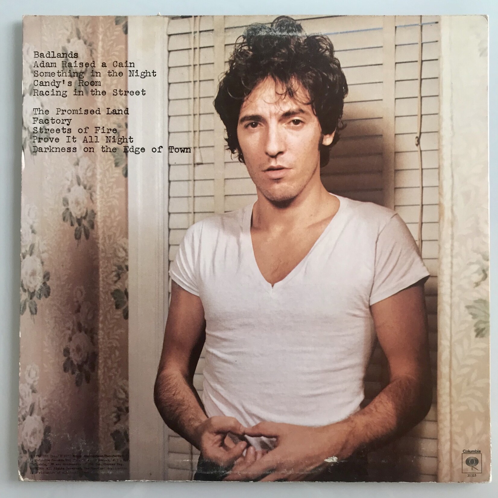 Bruce Springsteen - Darkness On The Edge Of Town - 35318 - Vinyl LP (USED)